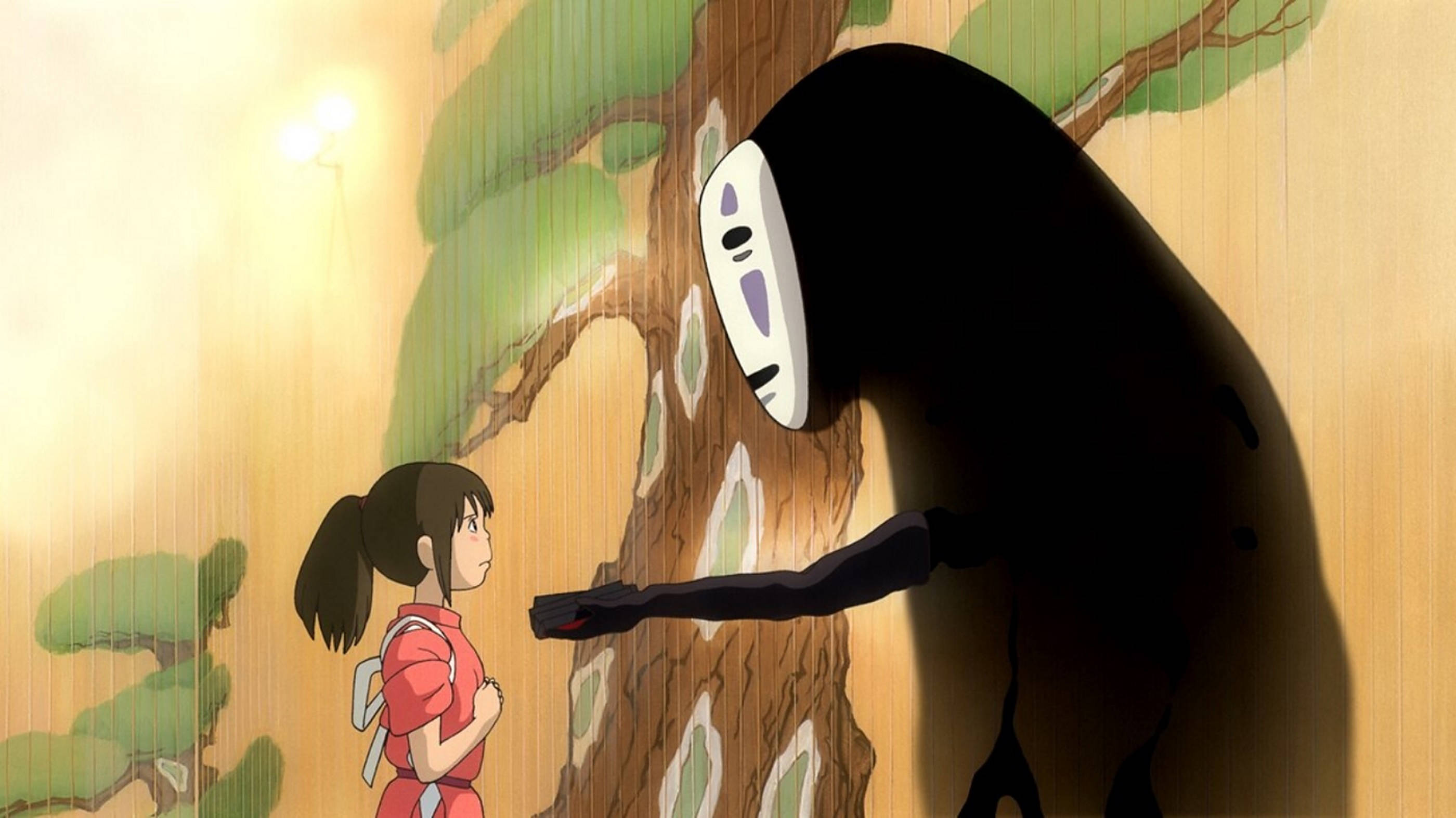 千と千尋の神隠し アニメの子供たち 壁紙