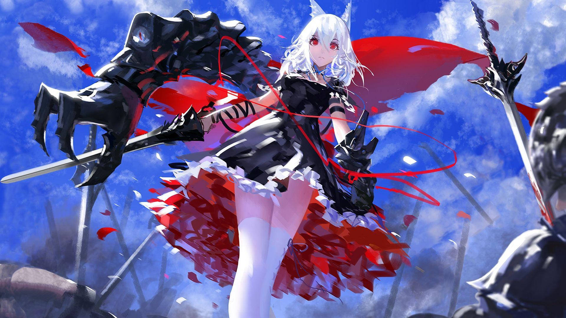 半サイボーグアニメ悪魔 壁紙