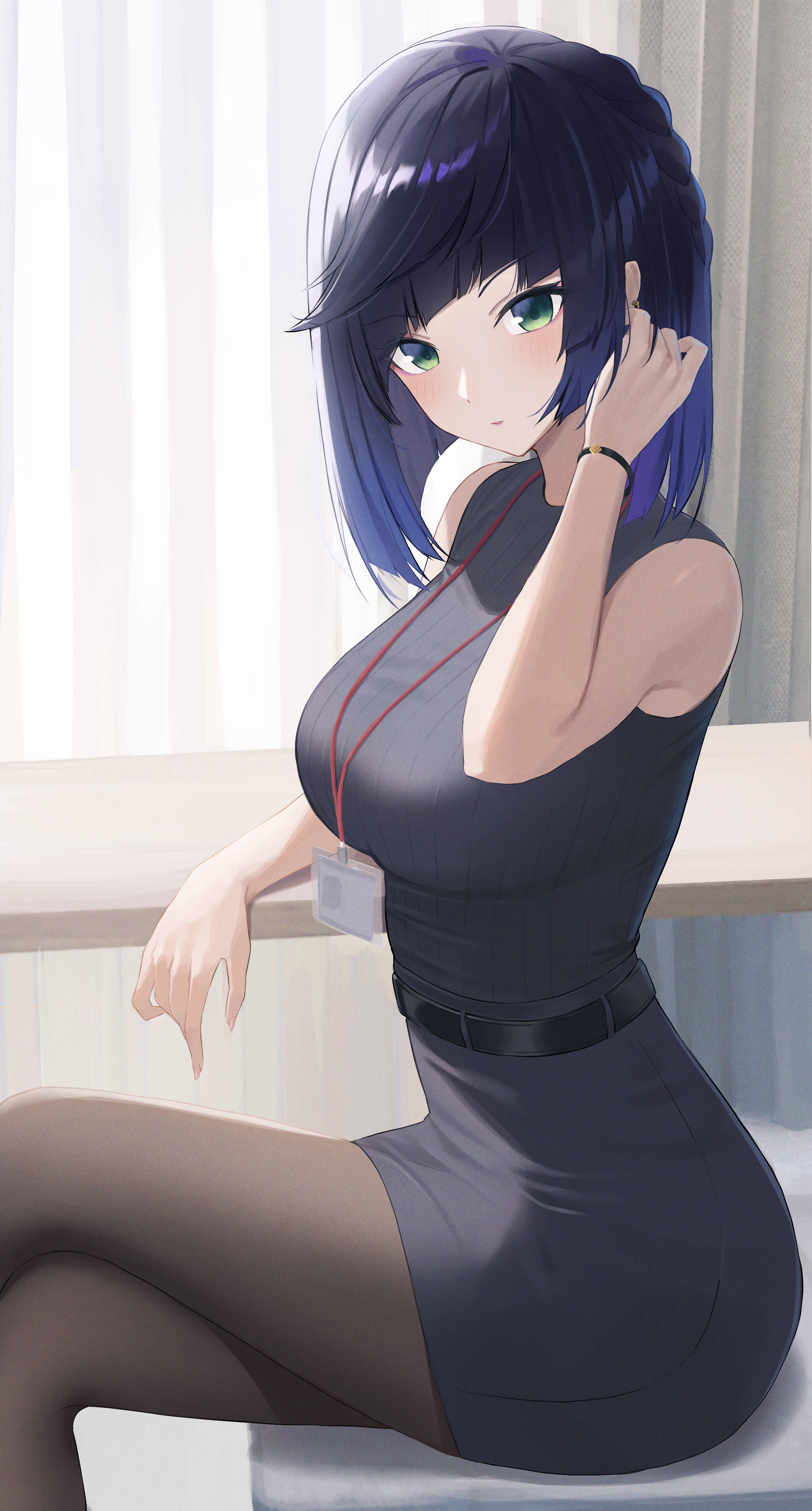 原神のセクシーな夜蘭 壁紙