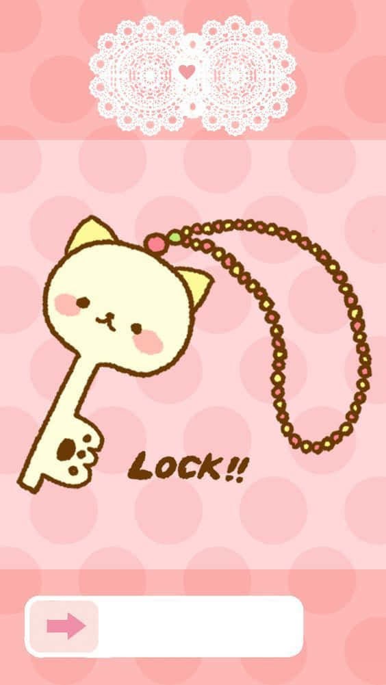 可愛い猫のキー 壁紙