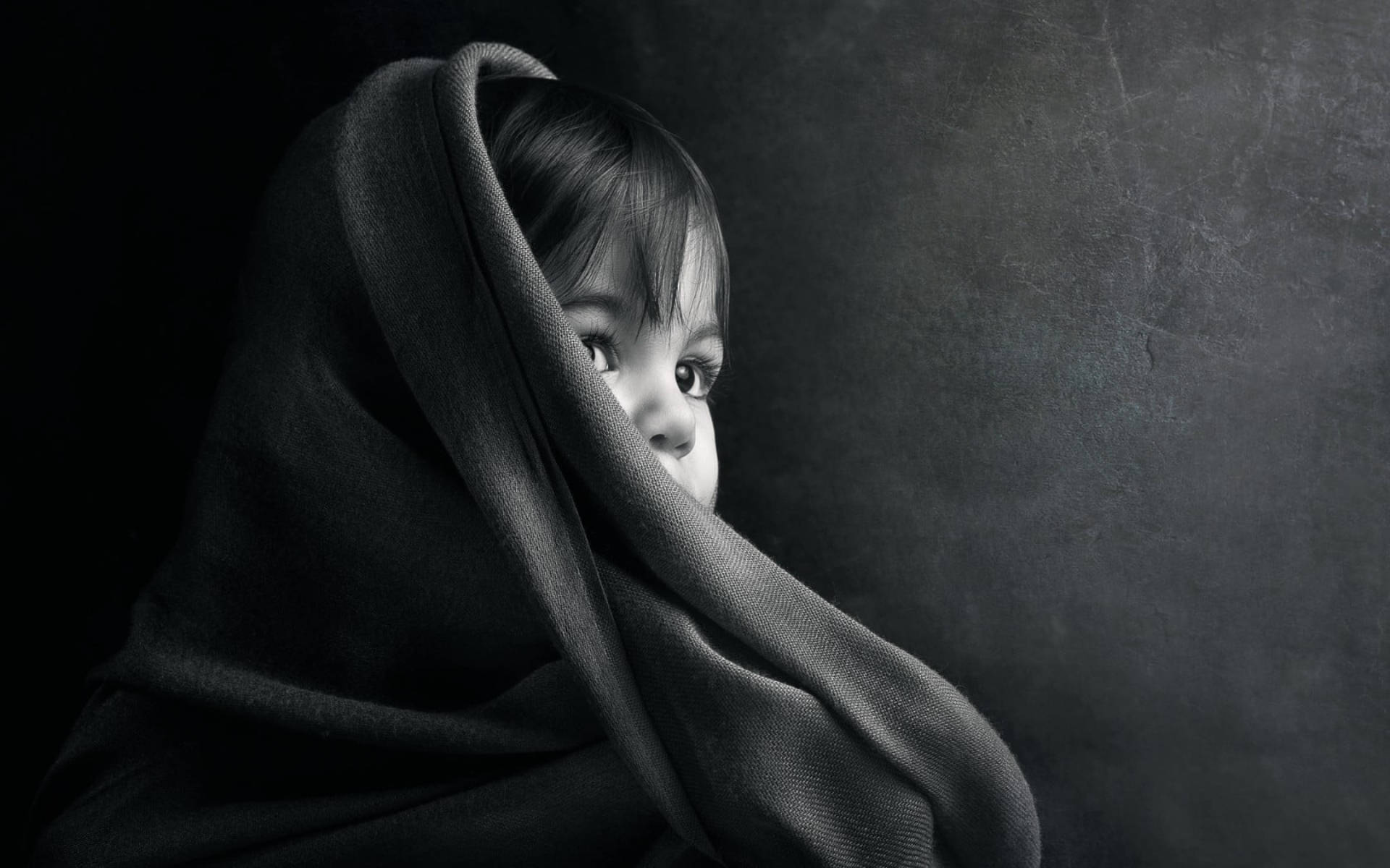 可愛い黒人の幼い子供 壁紙