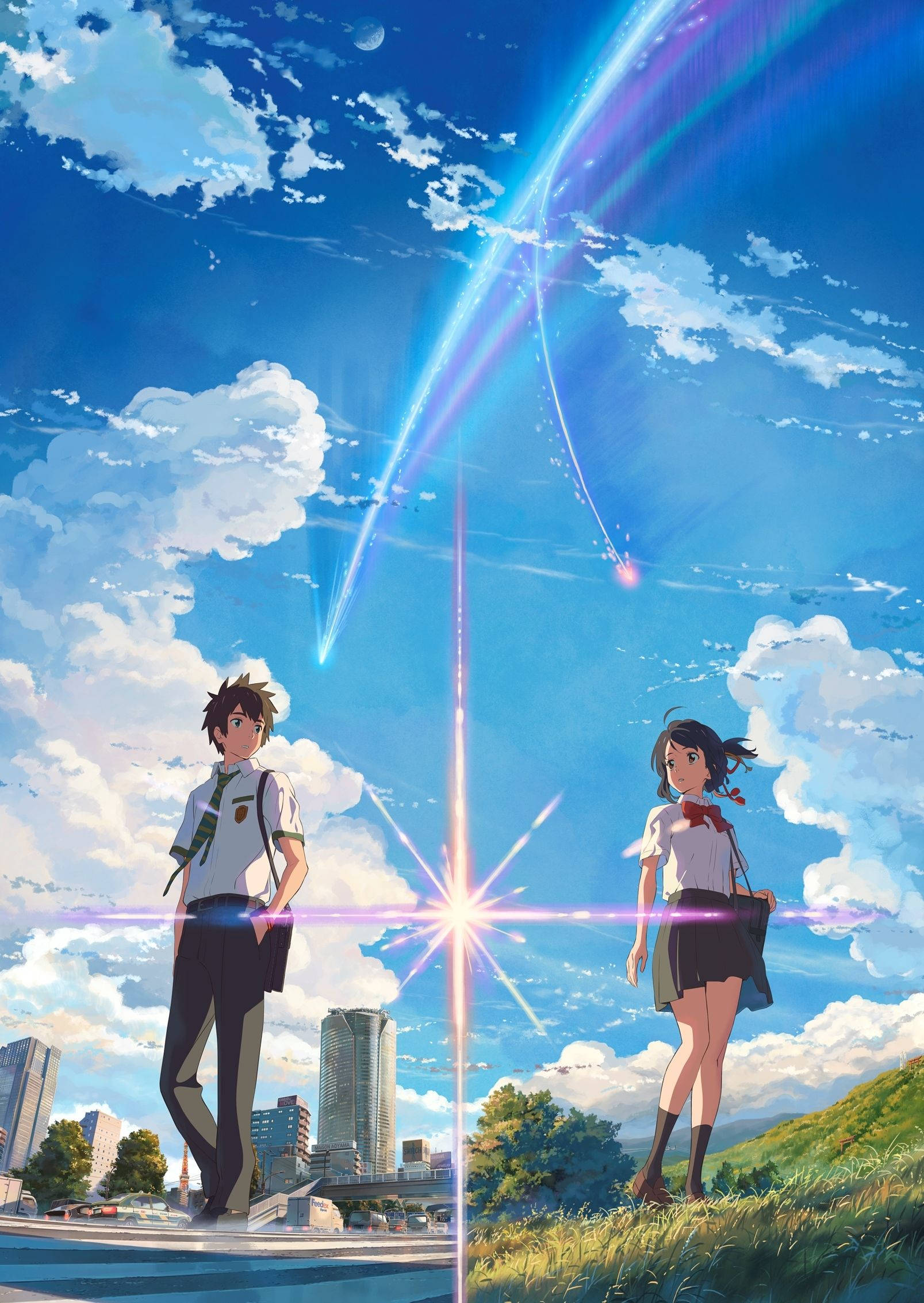 君の名は。 瀧と三葉 壁紙