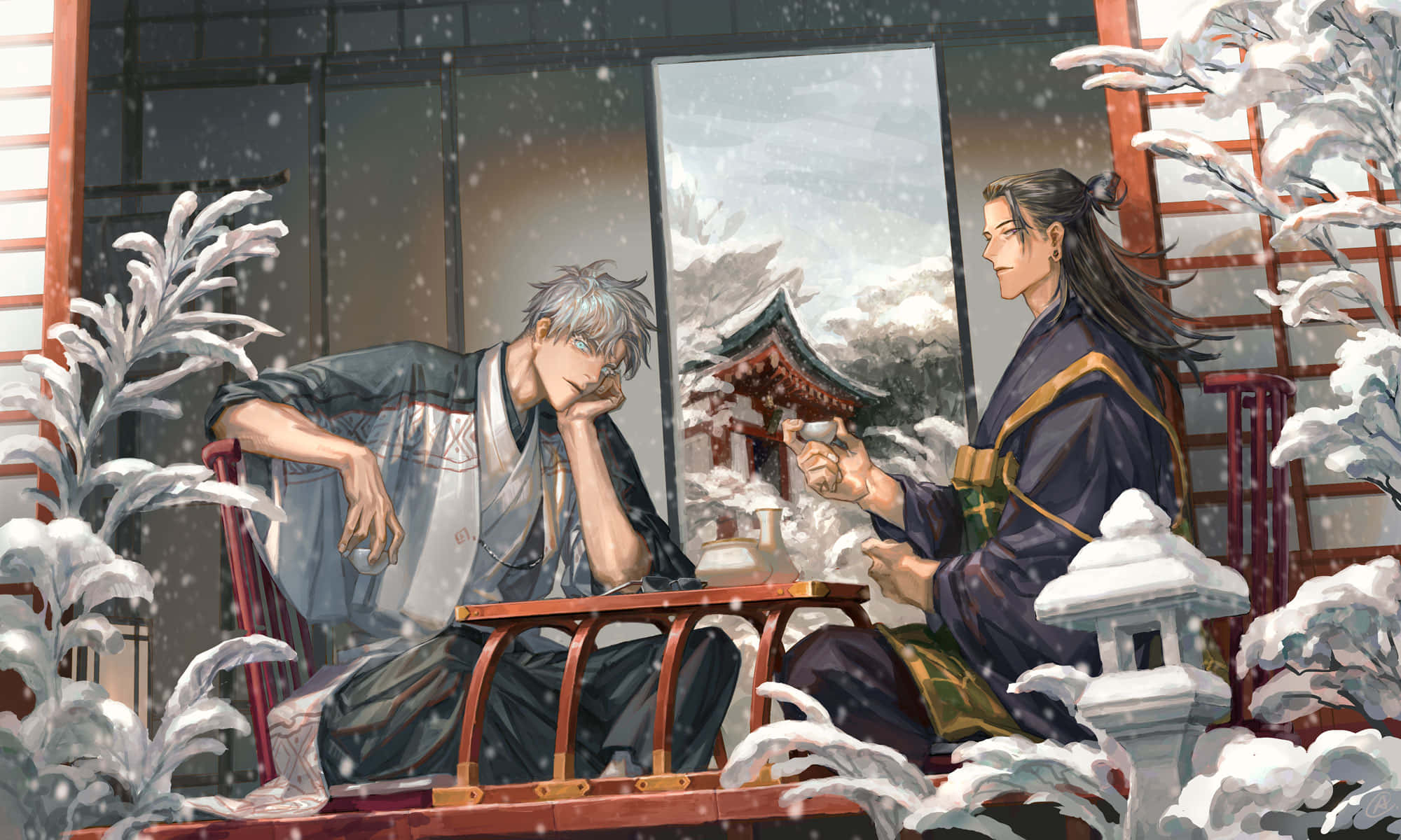 呪術廻戦の背景 壁紙