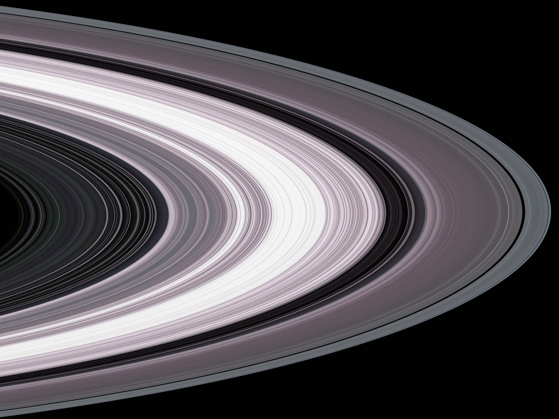 土星の環 4K 壁紙