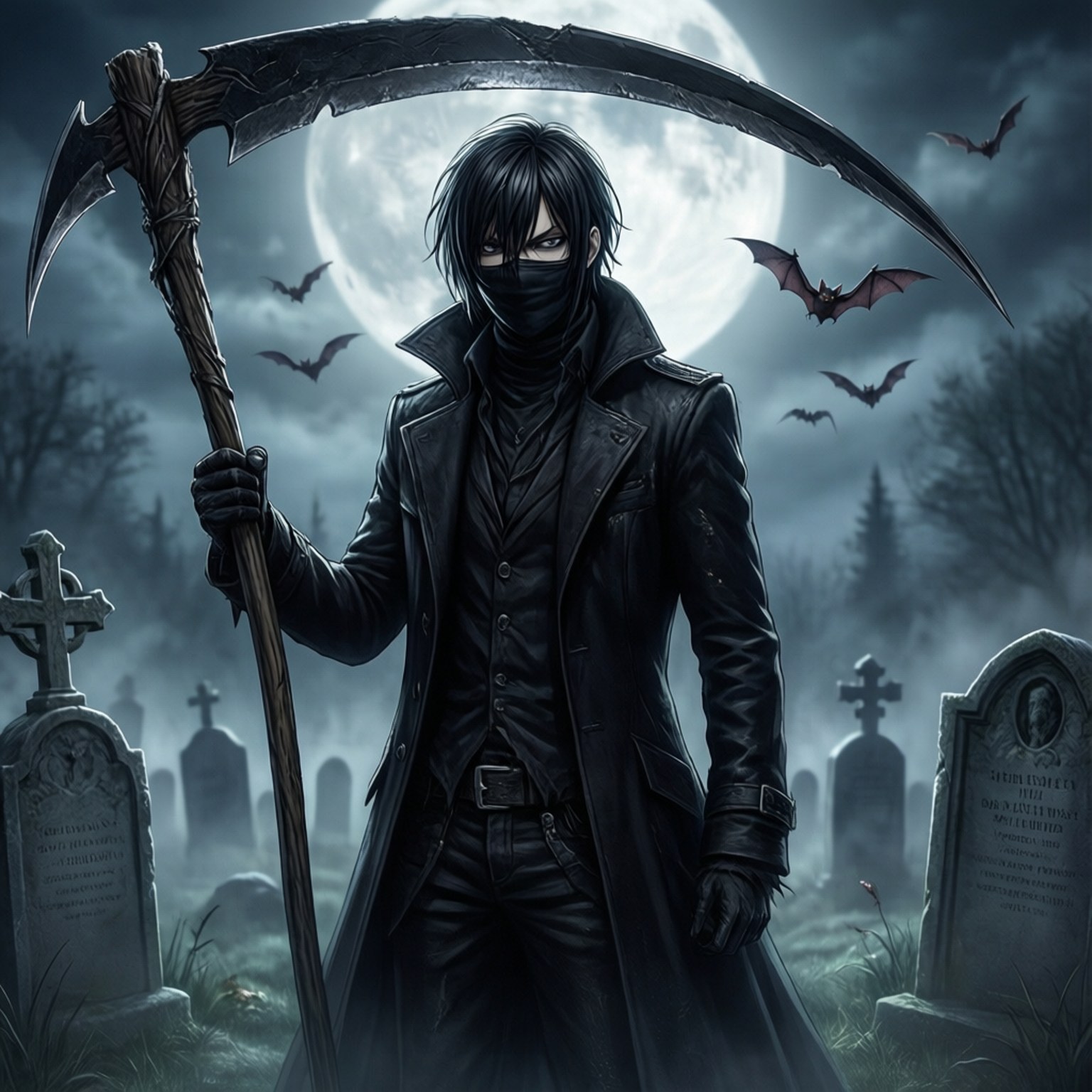 墓場の死神 壁紙