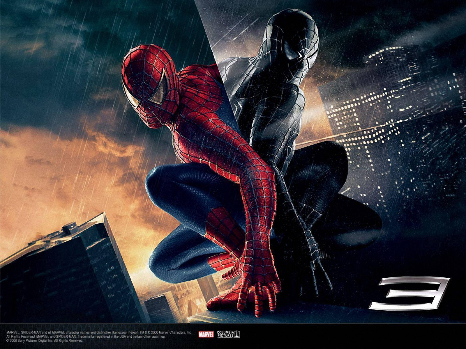 壁を登るスパイダーマン 壁紙