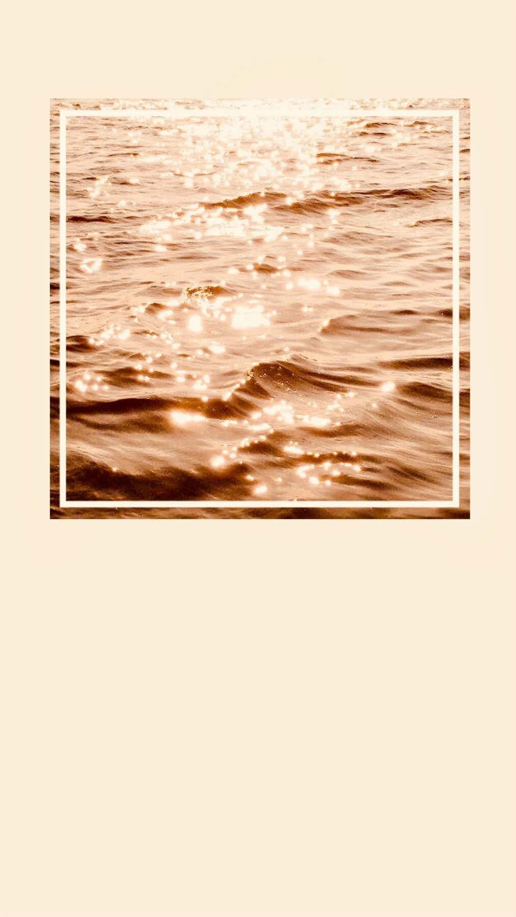 夕日が水面に映る風景写真 壁紙