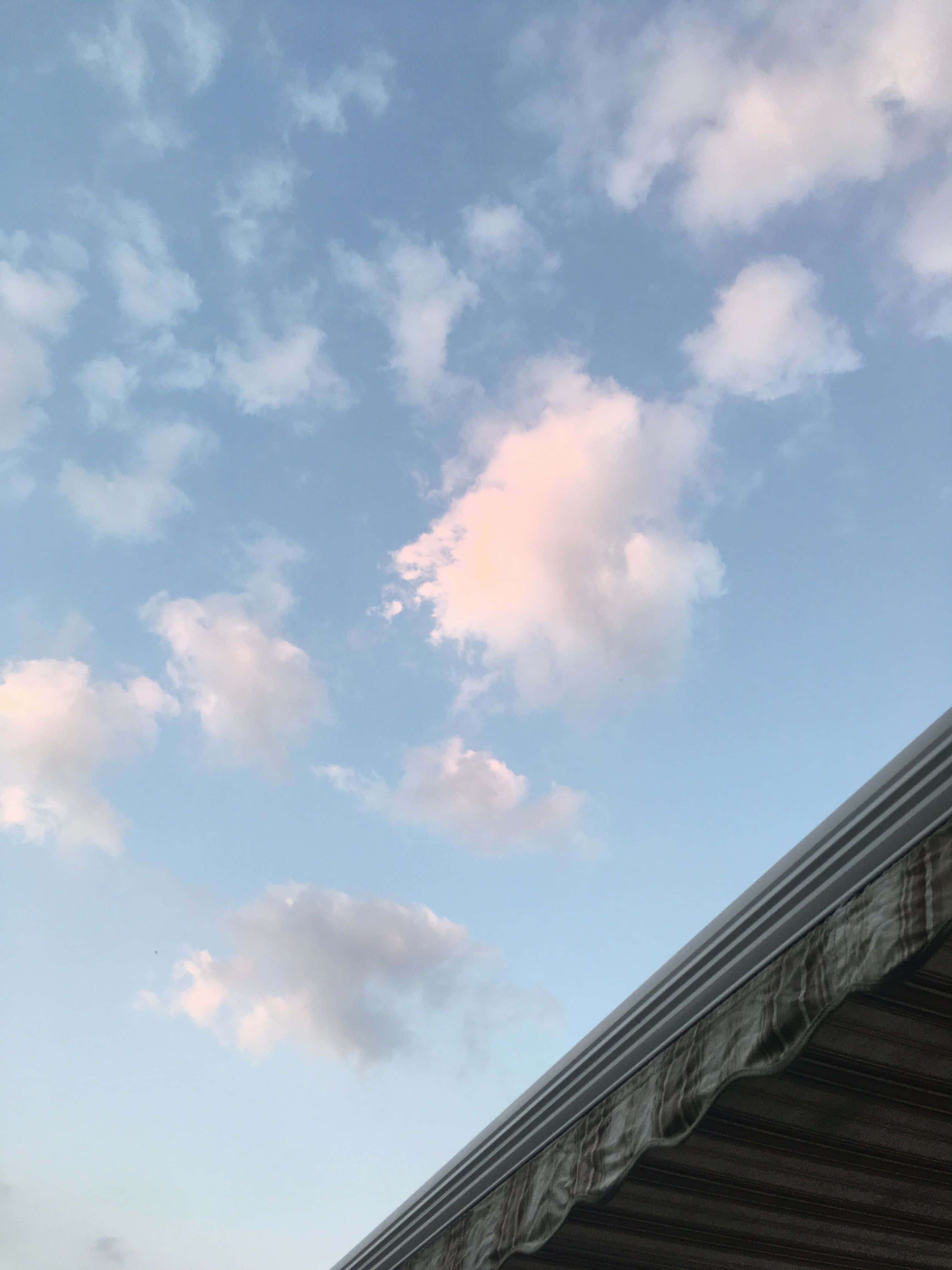 夜空の美しさを解き放つAesthetic Sky。 壁紙