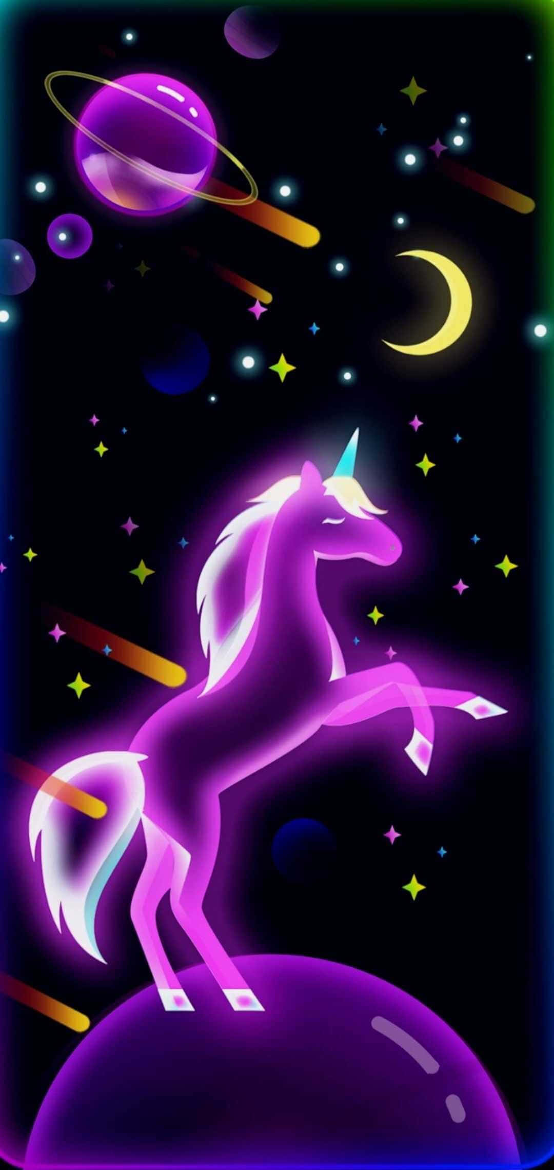 夜空の魔法の美しさを探求 壁紙