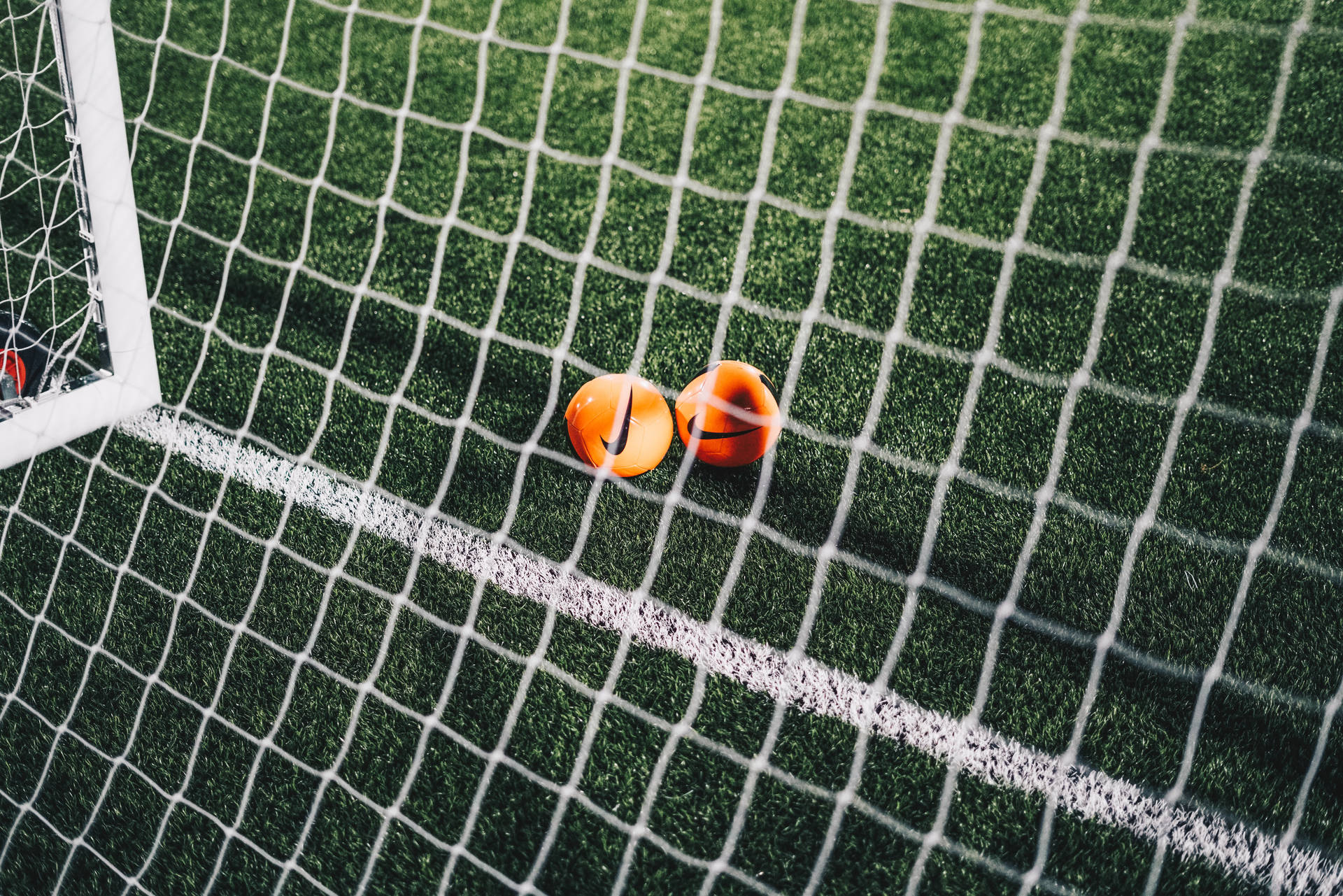 サッカーゴール スタジアム デスクトップ壁紙