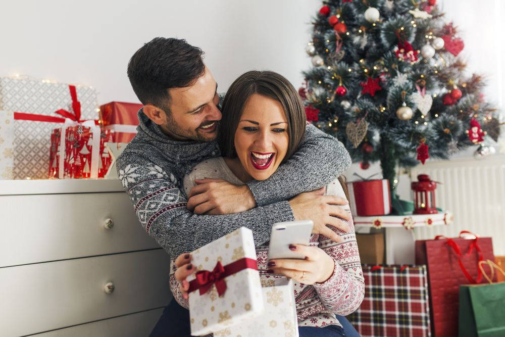 妻へのクリスマスプレゼント 壁紙