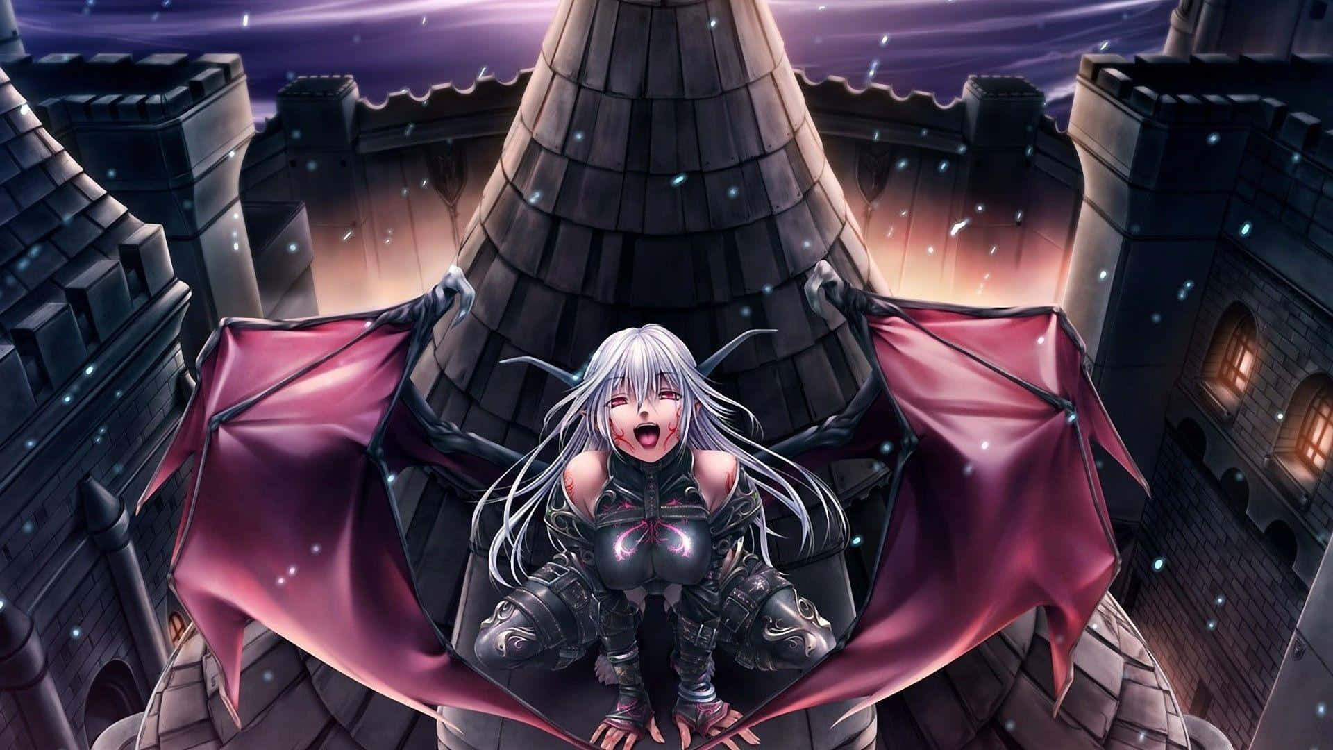 威圧的で強力なアニメの悪魔 壁紙