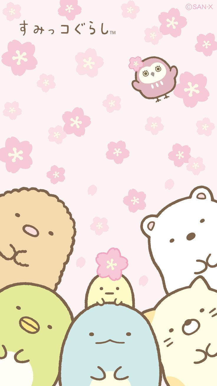 カワイイ すみっコぐらし ぽっちゃり キャラクター 壁紙
