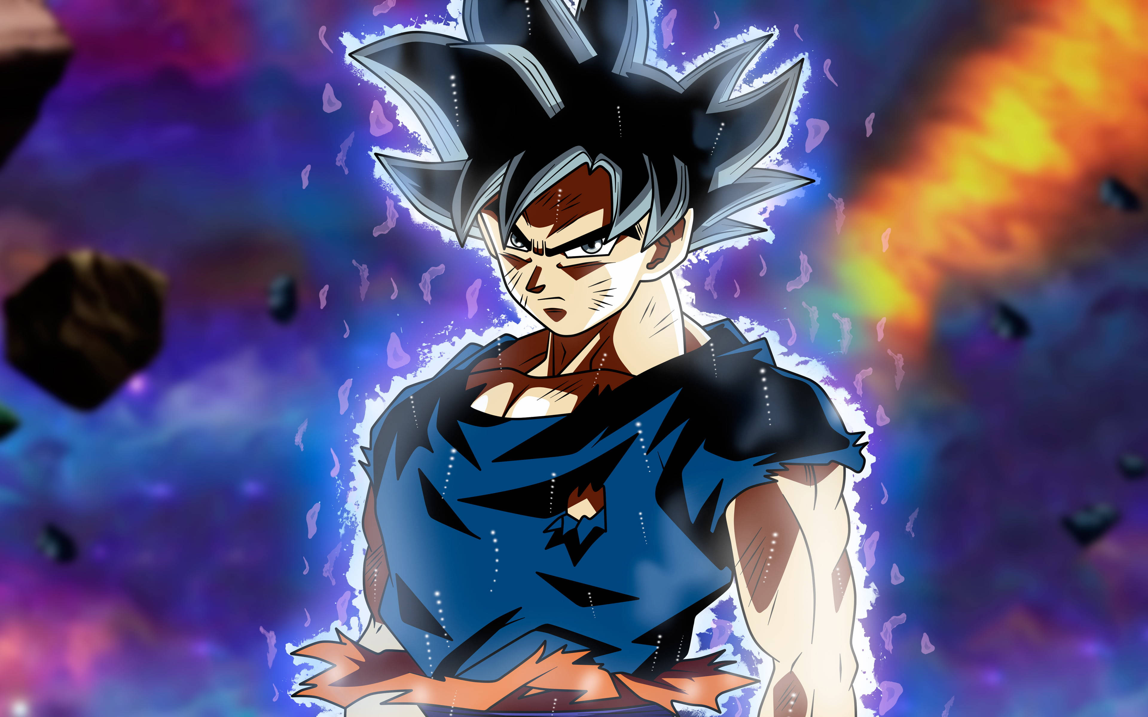 孫悟空ブラックのPFP 壁紙