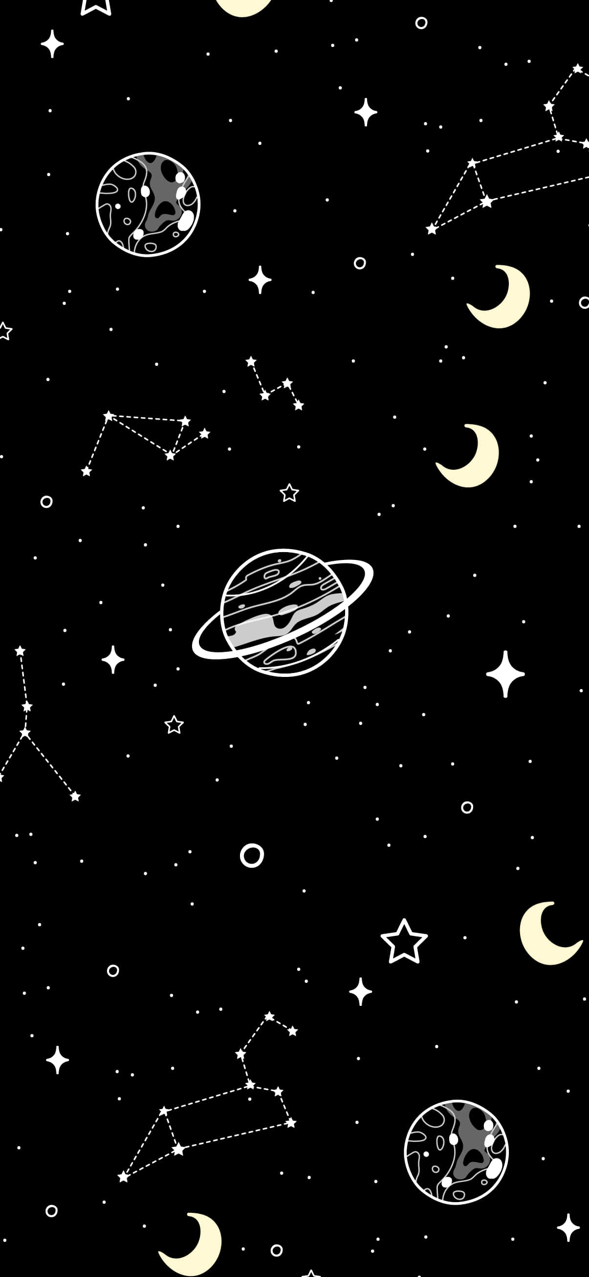 宇宙空間 Pixel 3XL AMOLED 壁紙