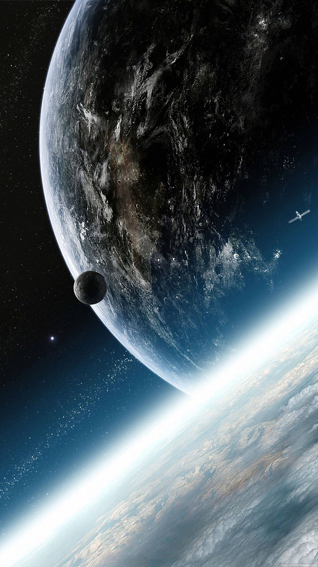 宇宙からの惑星 4K スマホ