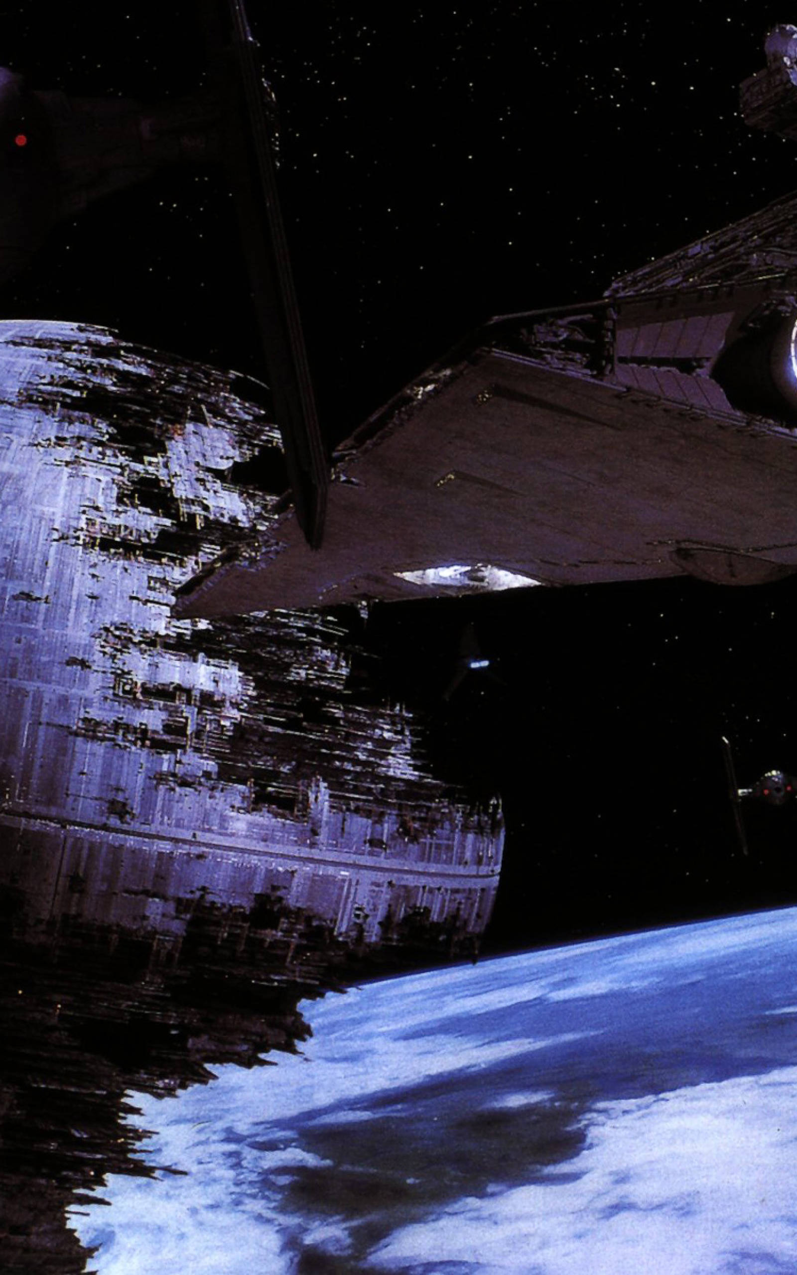宇宙のデス・スター スター・ウォーズ タブレット 壁紙