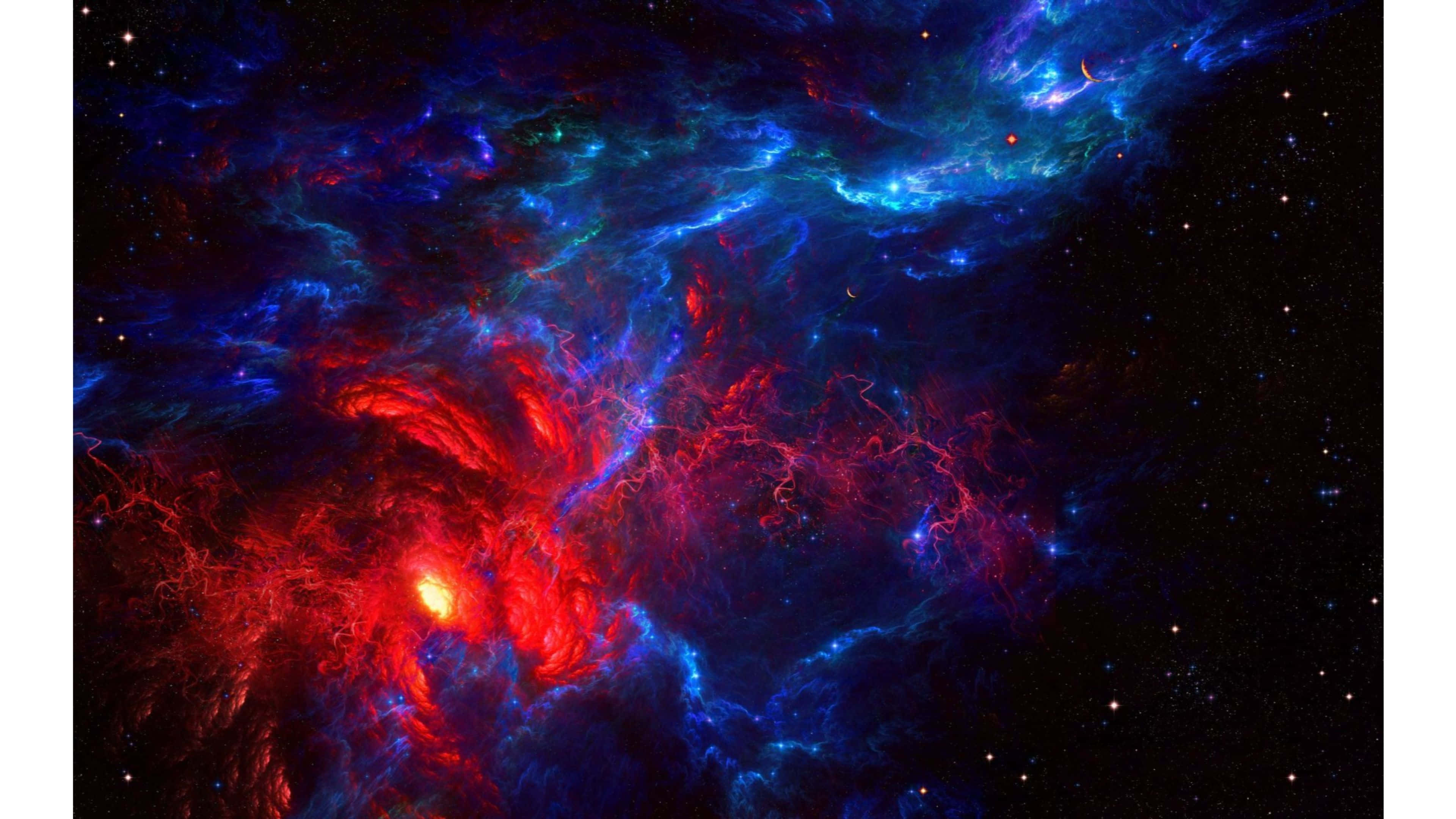 宇宙の広大さを捉えたパノラマビュー 壁紙