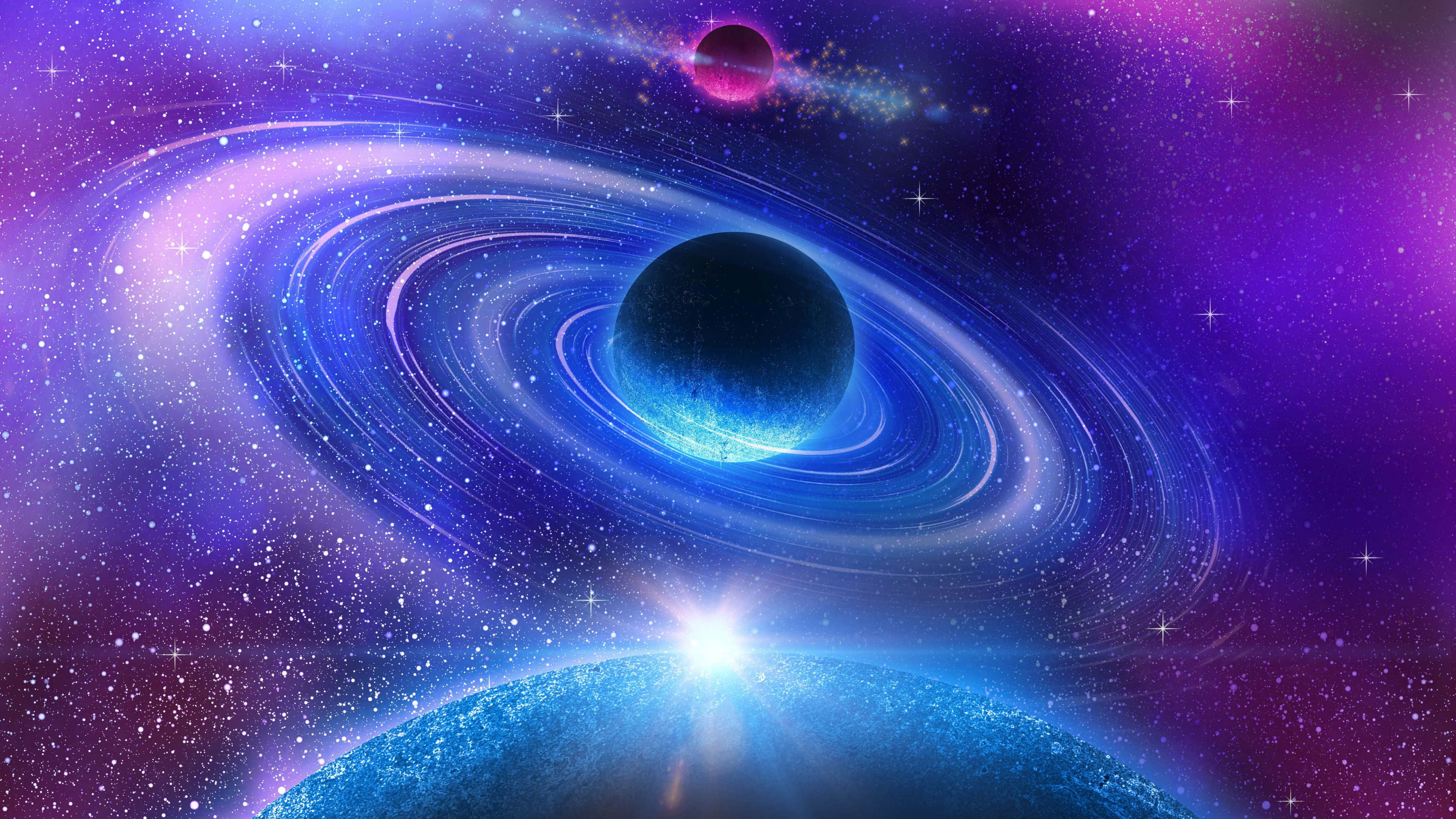 宇宙の深遠なる美しさを眺める 壁紙