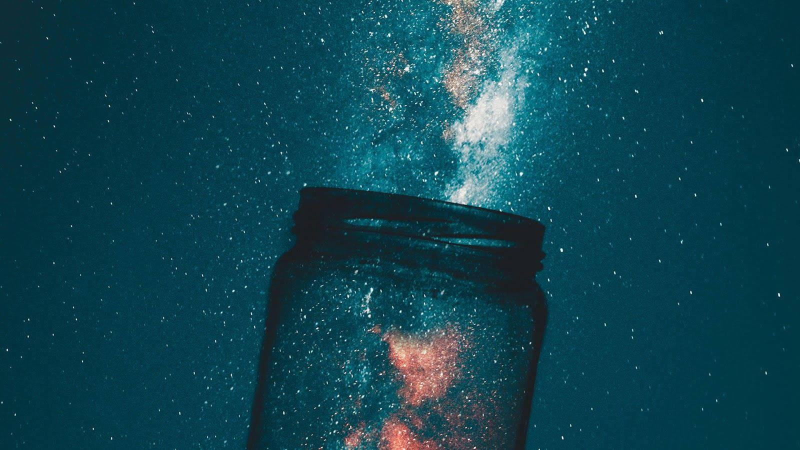 宇宙の美学の瓶 壁紙