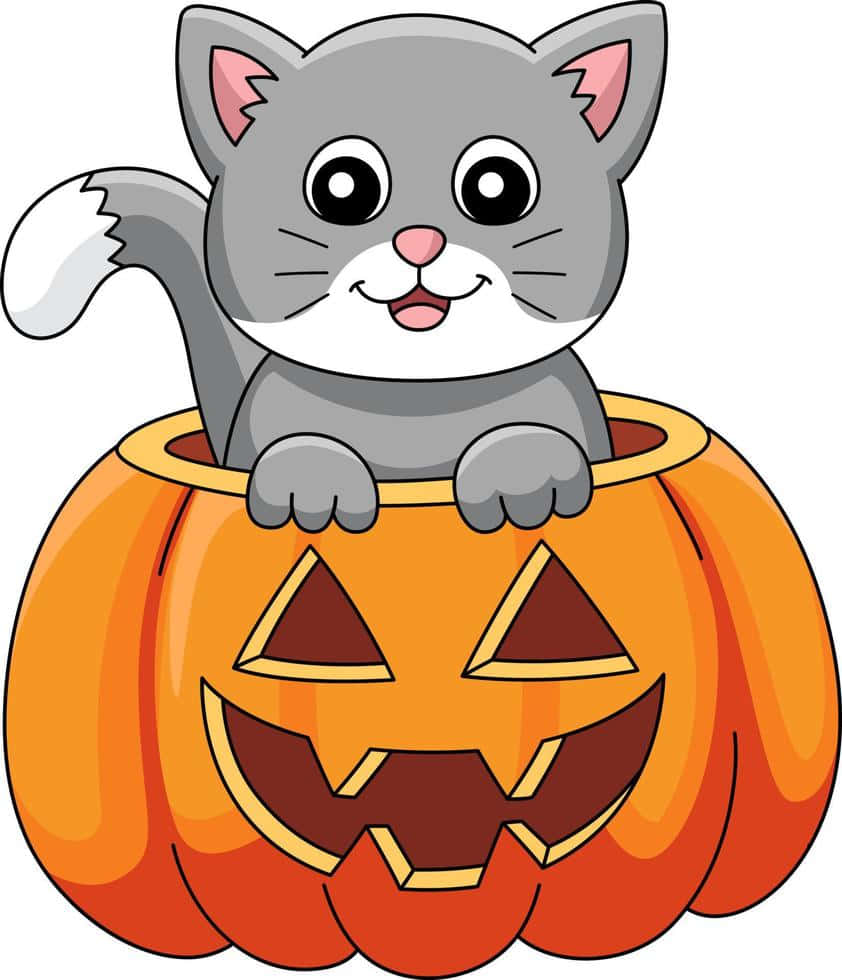 「完璧なハロウィン漫画イラスト」 壁紙