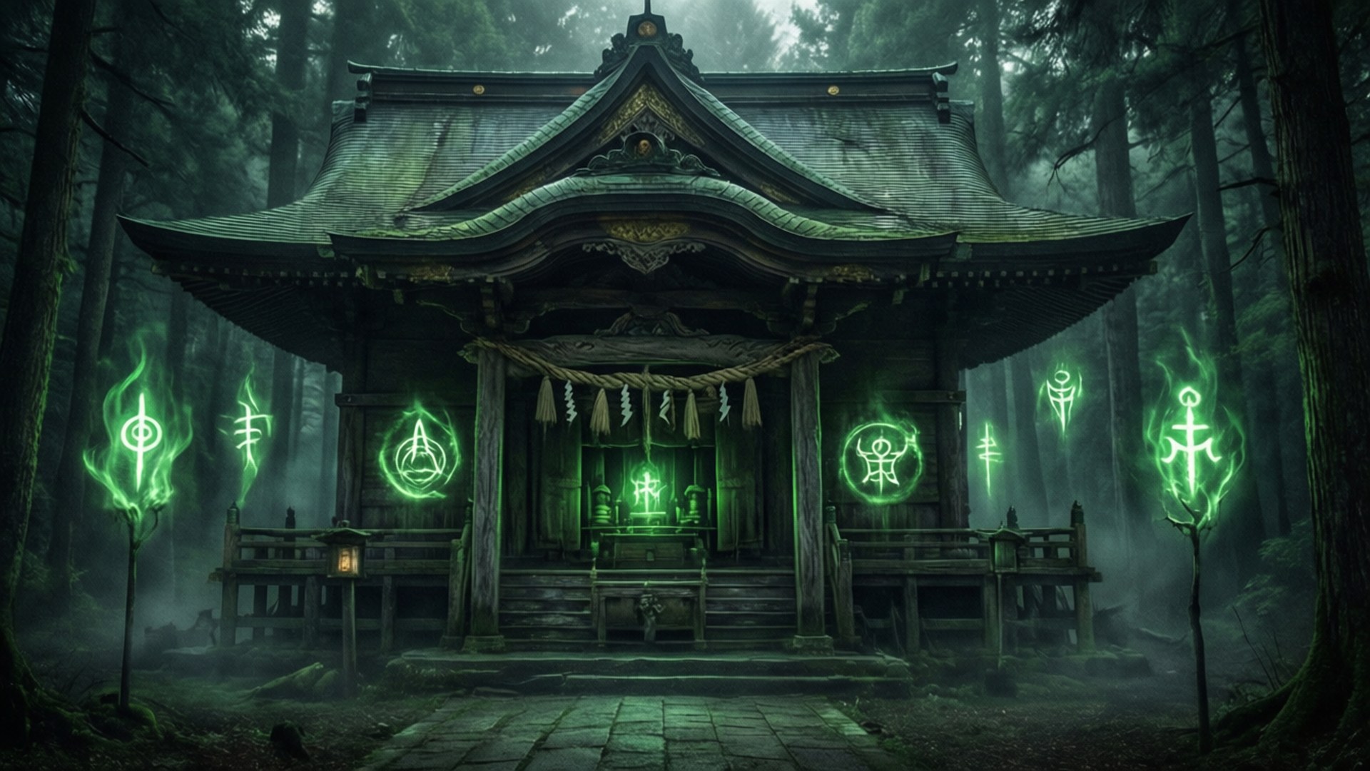 宿儺の神社 壁紙