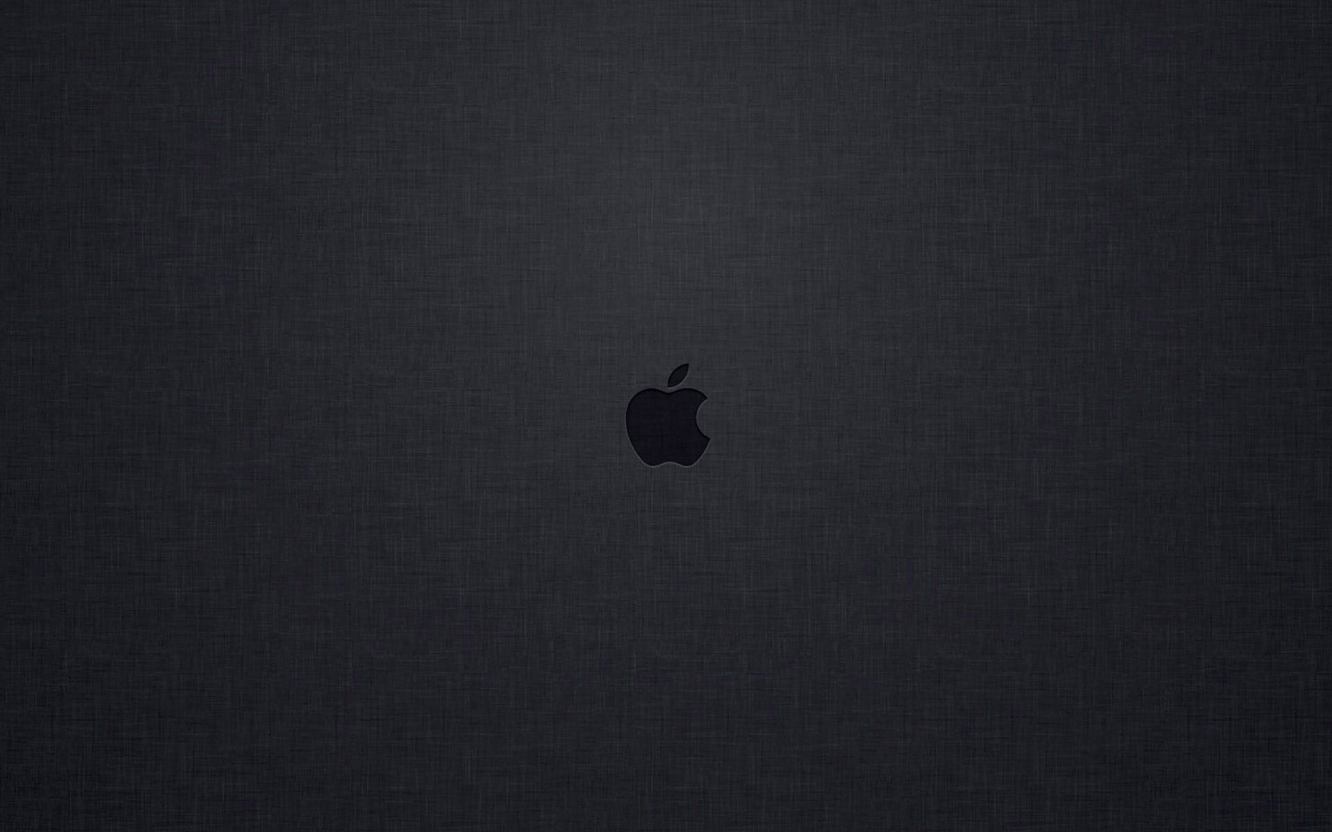 小さなアップルロゴ ブラックMac
