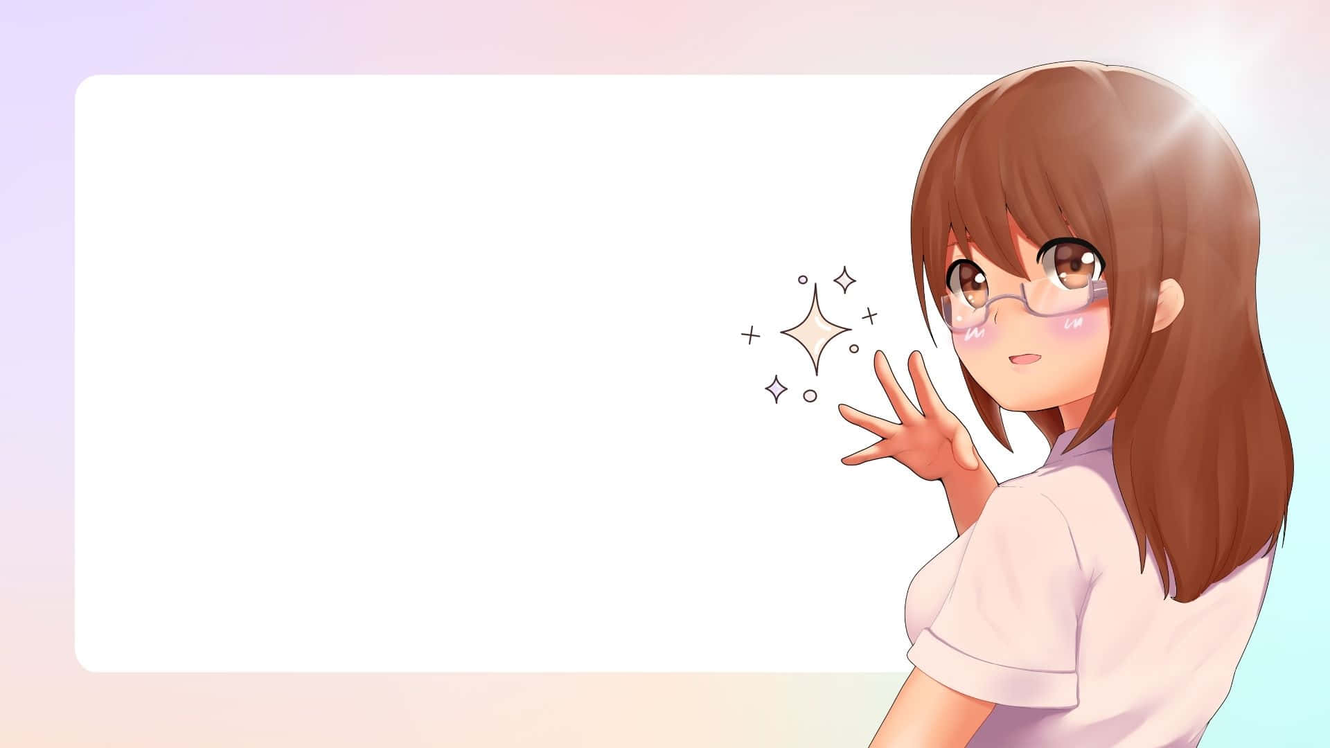 少女が外の世界を探検する 壁紙