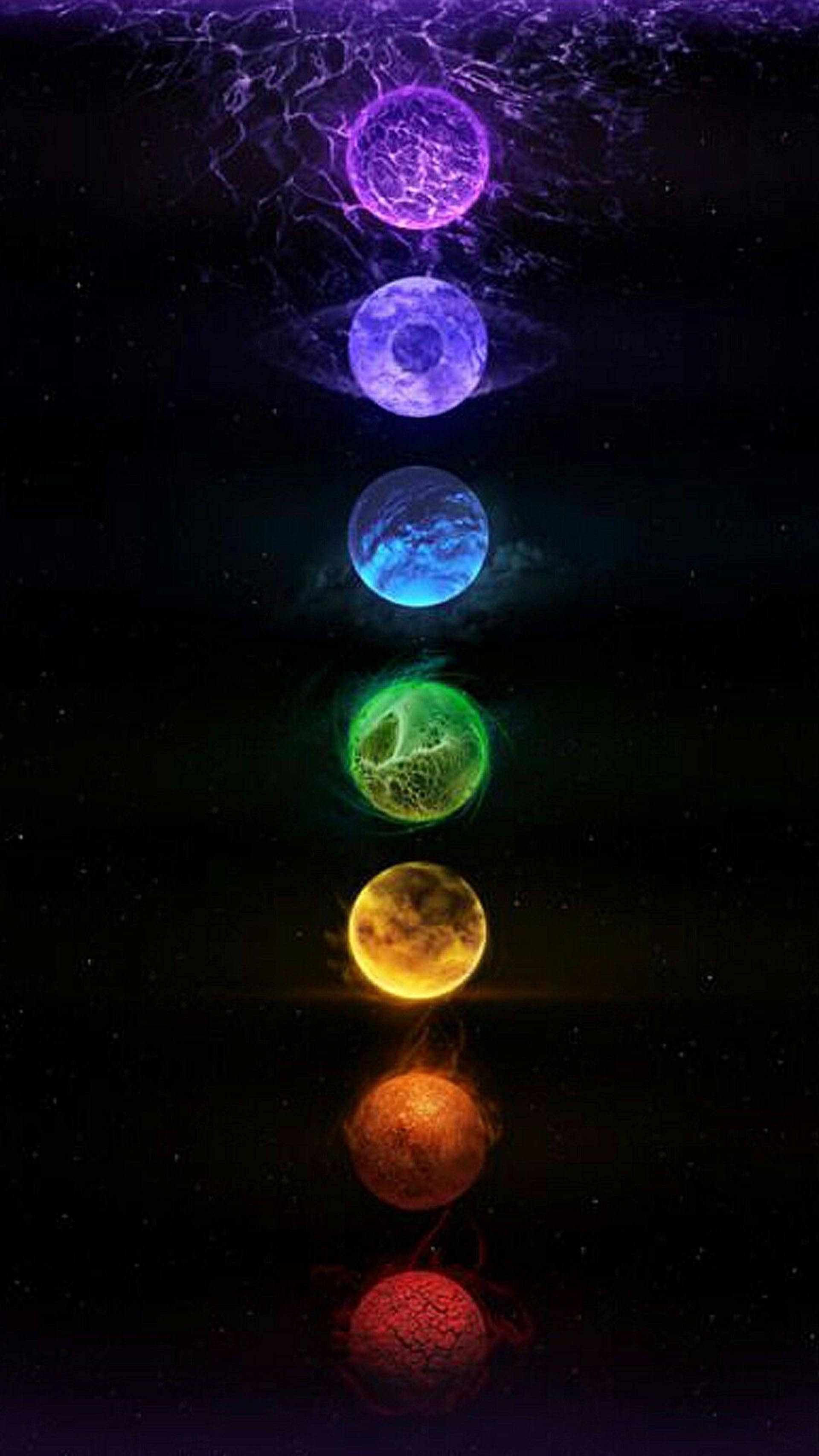 幻惑の暗黒美学 惑星群 壁紙