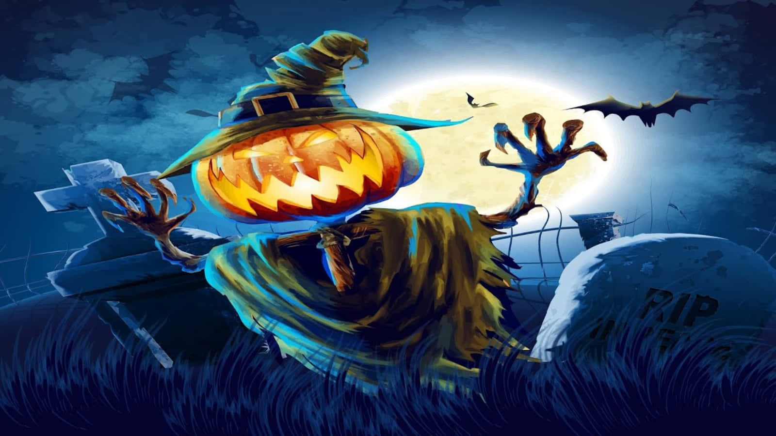 怖いハロウィンの画像 壁紙