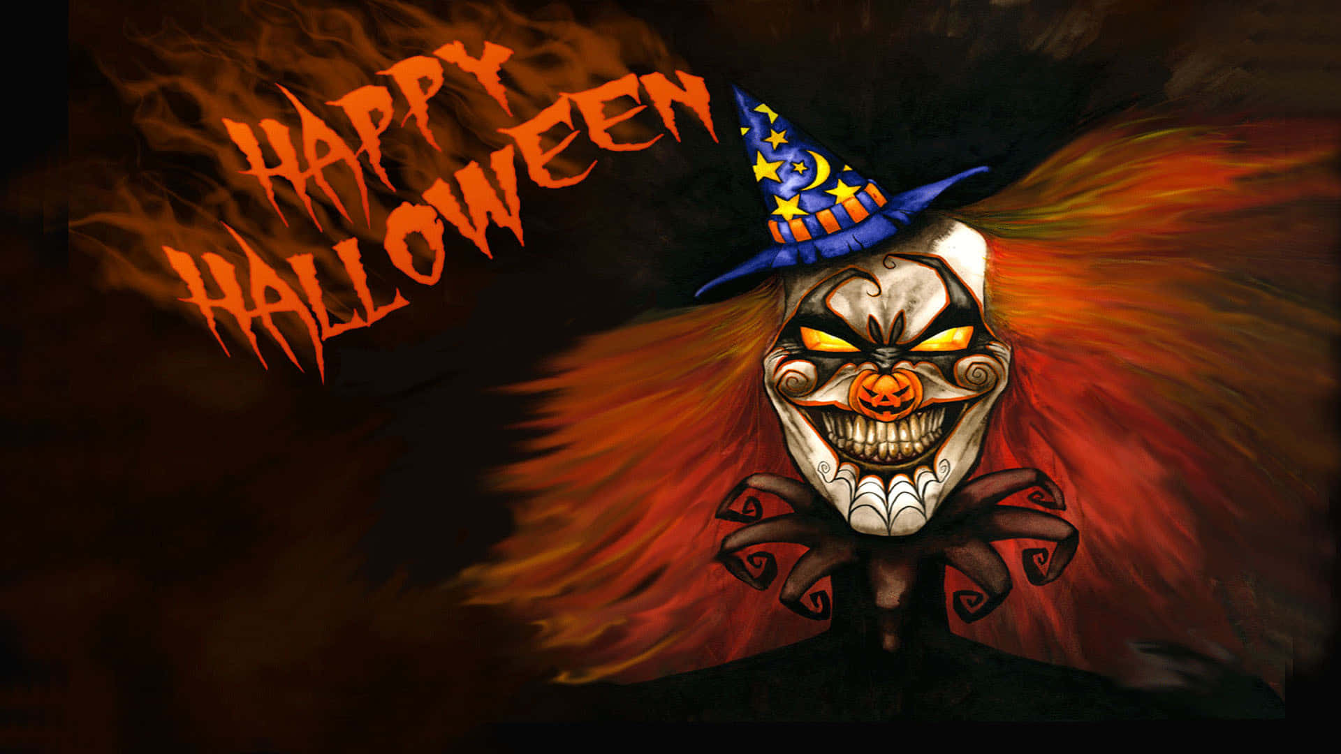 怖いハロウィンの背景 壁紙
