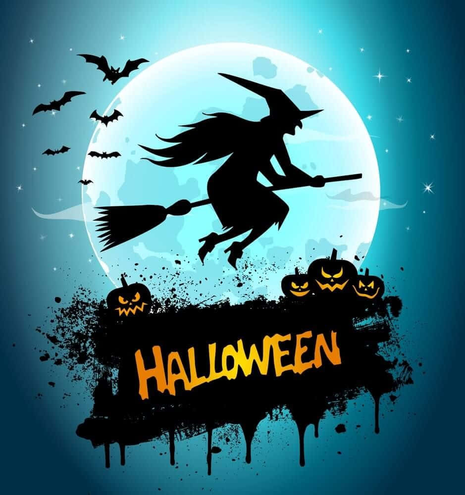 恐怖に震えるハロウィンのカボチャ 壁紙