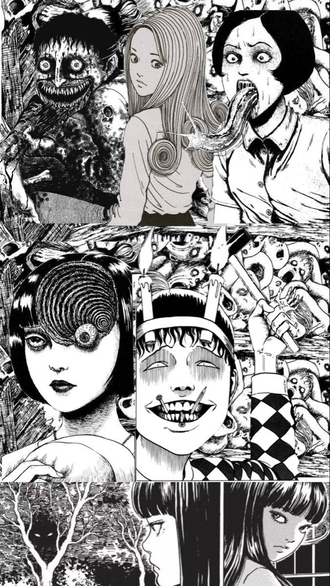 恐怖の伊藤潤二作品集 壁紙