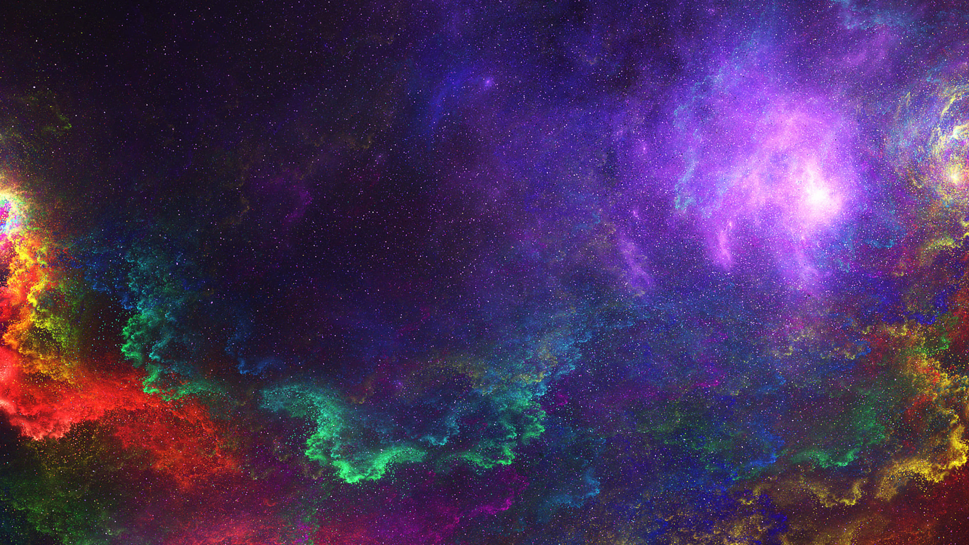 息をのむような星空の眺め 壁紙