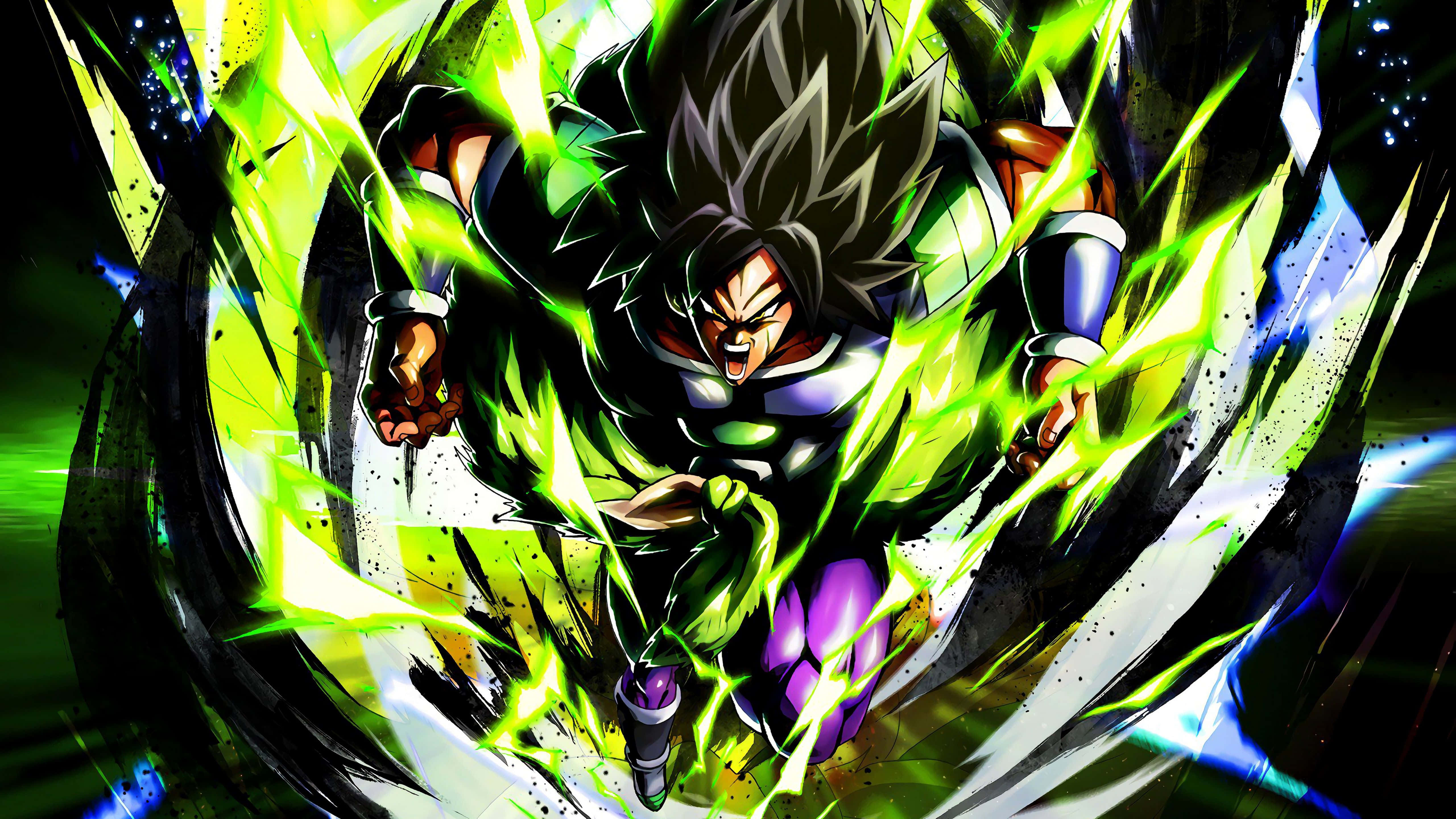 悟空、ベジータ、ブロリーが『ドラゴンボール超 ブロリー』で対決 壁紙