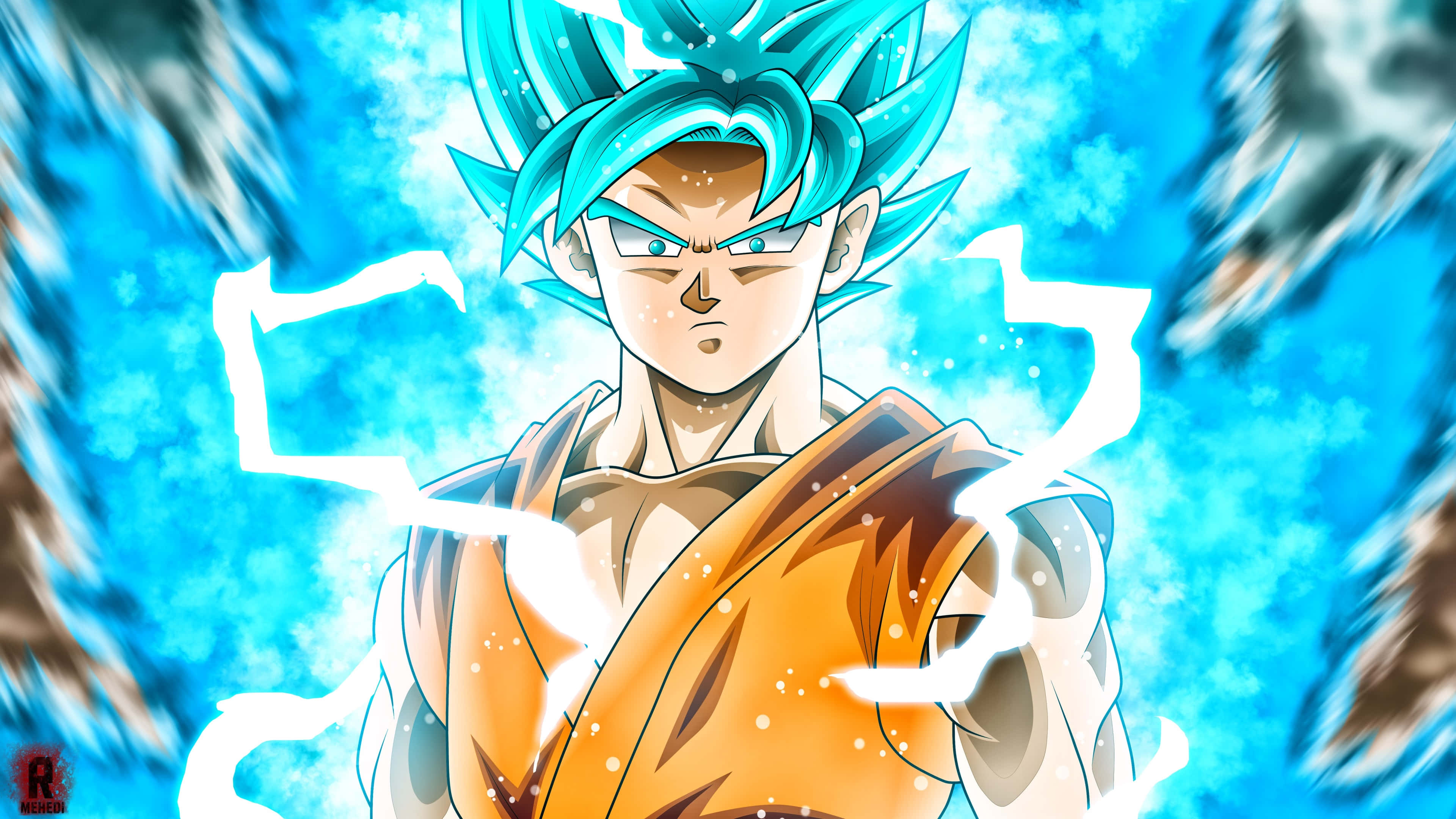悟空 雷光 ドラゴンボール超 画像 壁紙