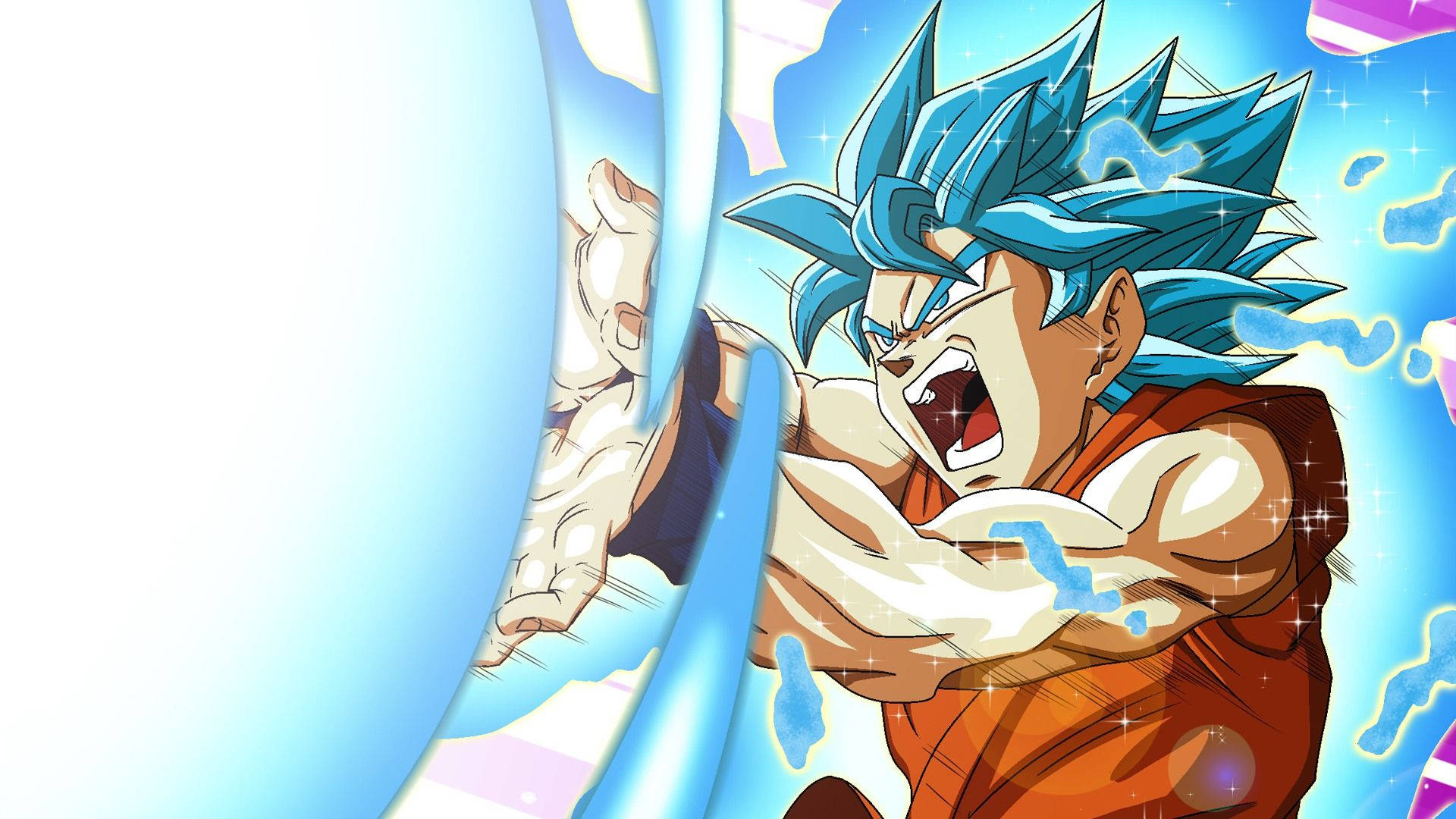 ドラゴンボールZ 孫悟空、超ブロリー、超サイヤ人が敵と戦うかめはめ波