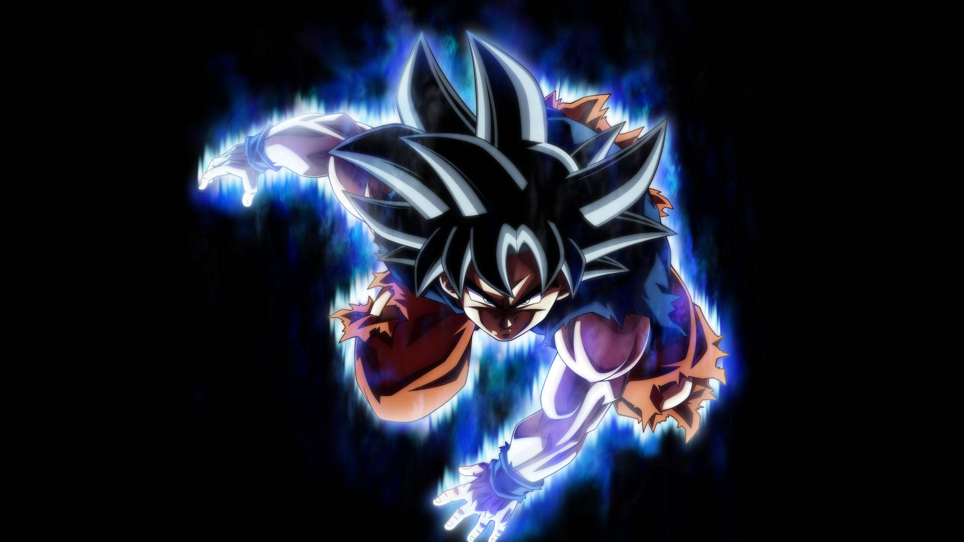 ドラゴンボール 悟空が青い稲妻の力で超ブロリー、超サイヤ人モードに変身