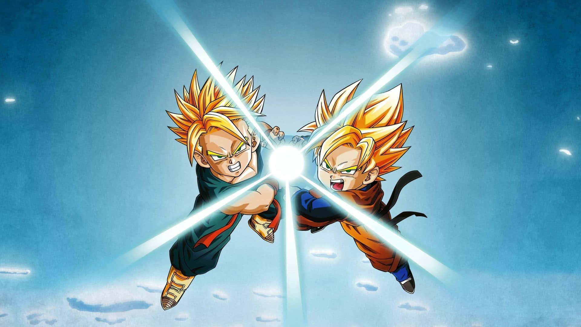 悟空とベジータの激闘 ドラゴンボールZ 壁紙