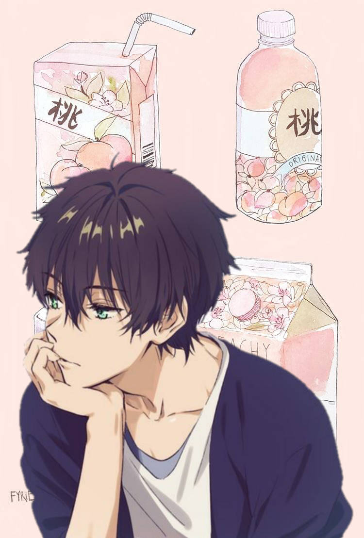 悲しげなアニメ少年・折木奉太郎の美学 壁紙