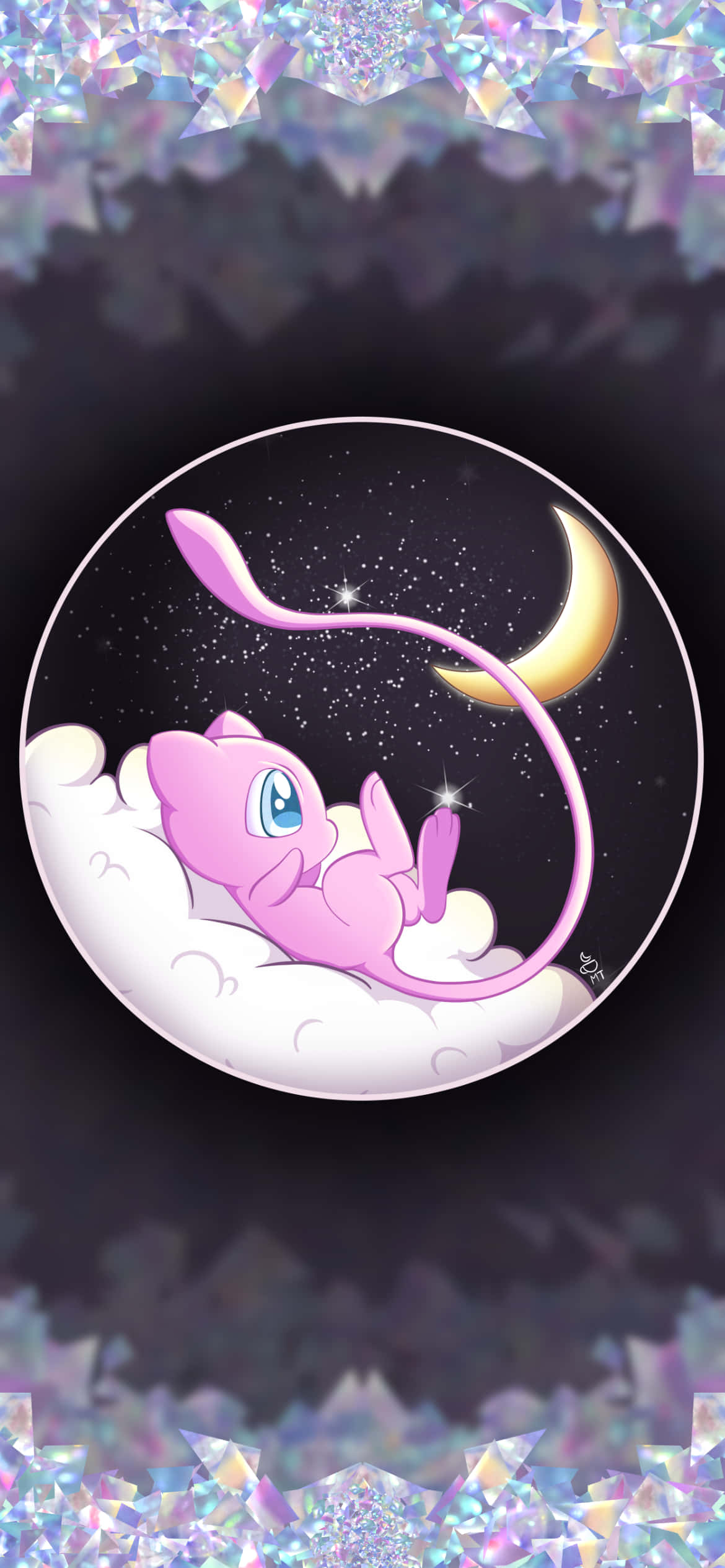 愛らしいポケモン・ミュウ 壁紙
