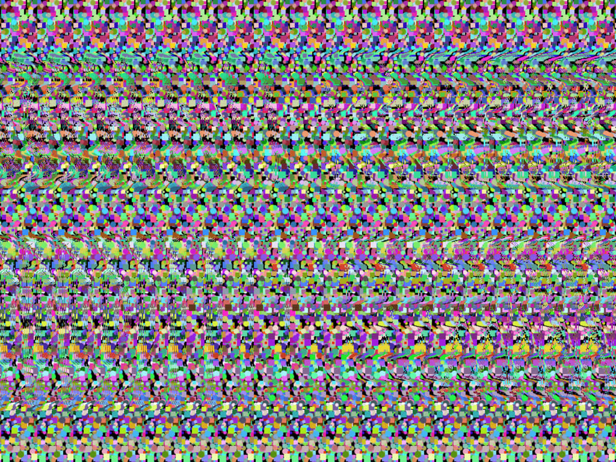 マジックアイ3D画像