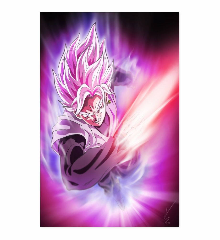攻撃するゴクウブラック iPhoneアート 壁紙