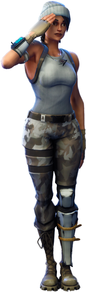 敬礼する軍服姿のキャラクター 壁紙
