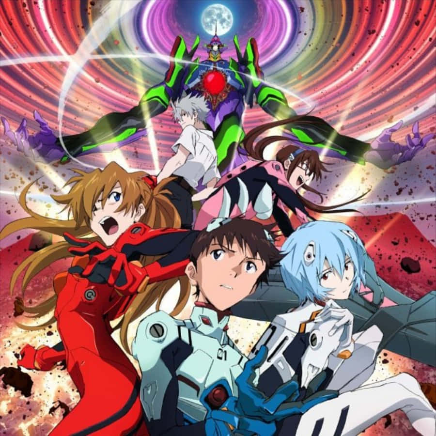 新世紀エヴァンゲリオン 碇シンジとカヲルの原典アニメ名場面 壁紙