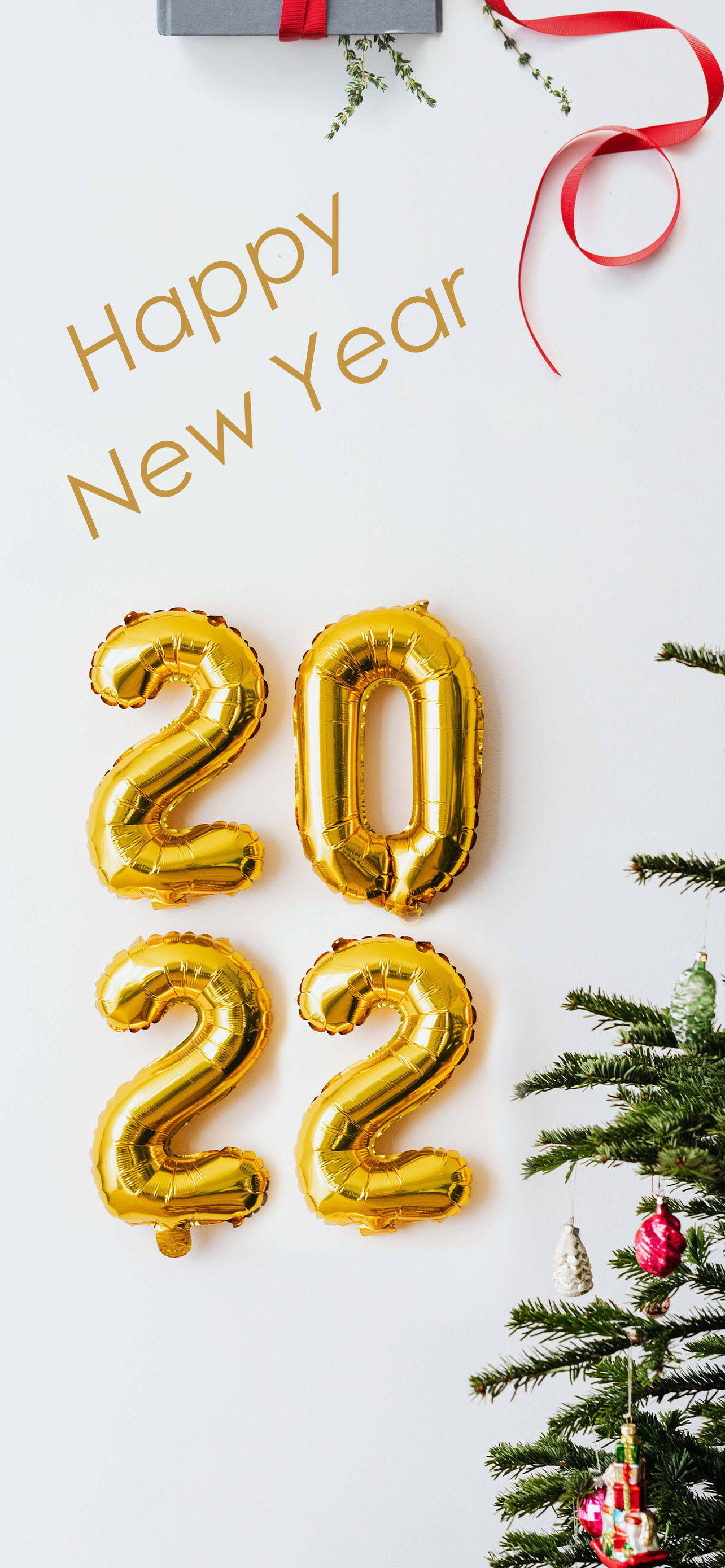 2022年新年を花火で迎える 壁紙