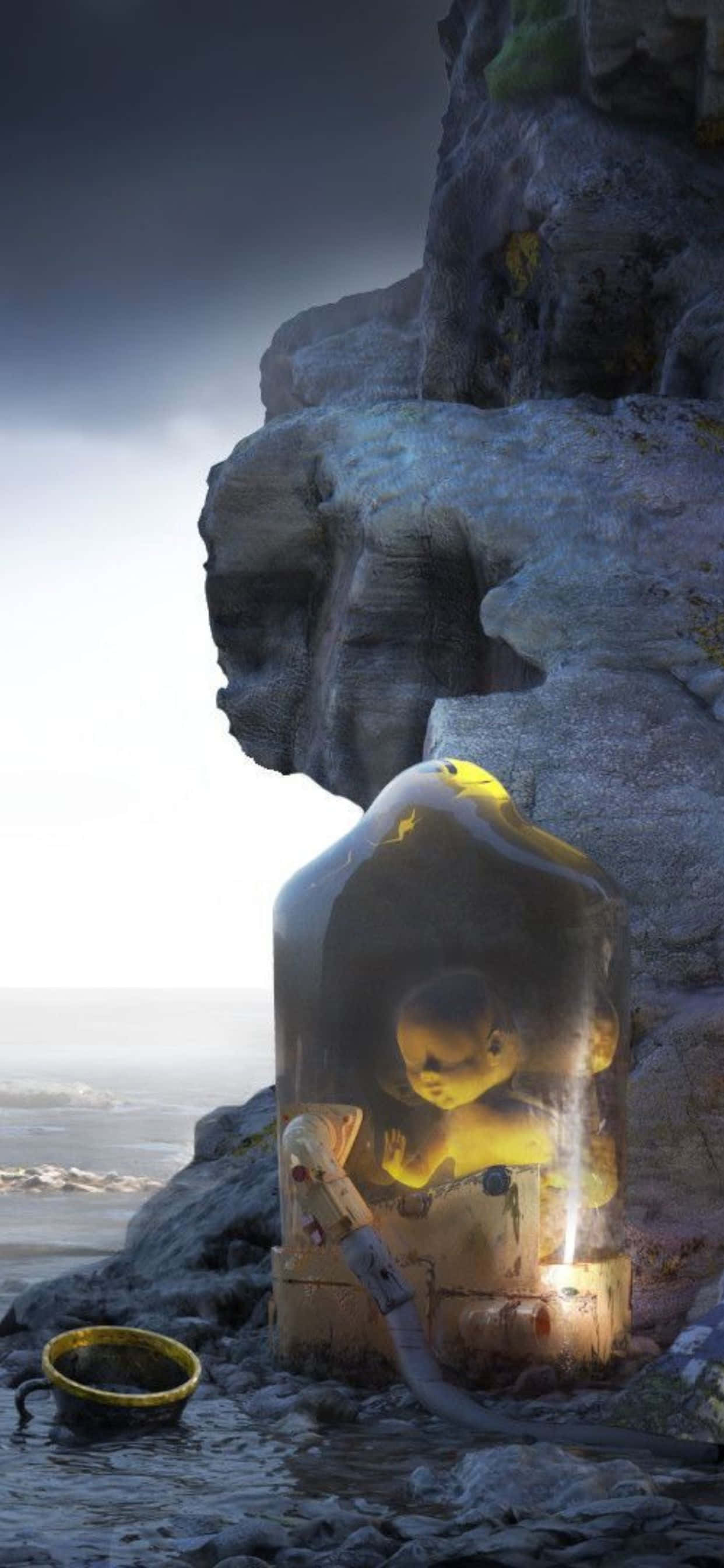 新発売のIphone XS MaxでDeath Strandingをプレイ 壁紙