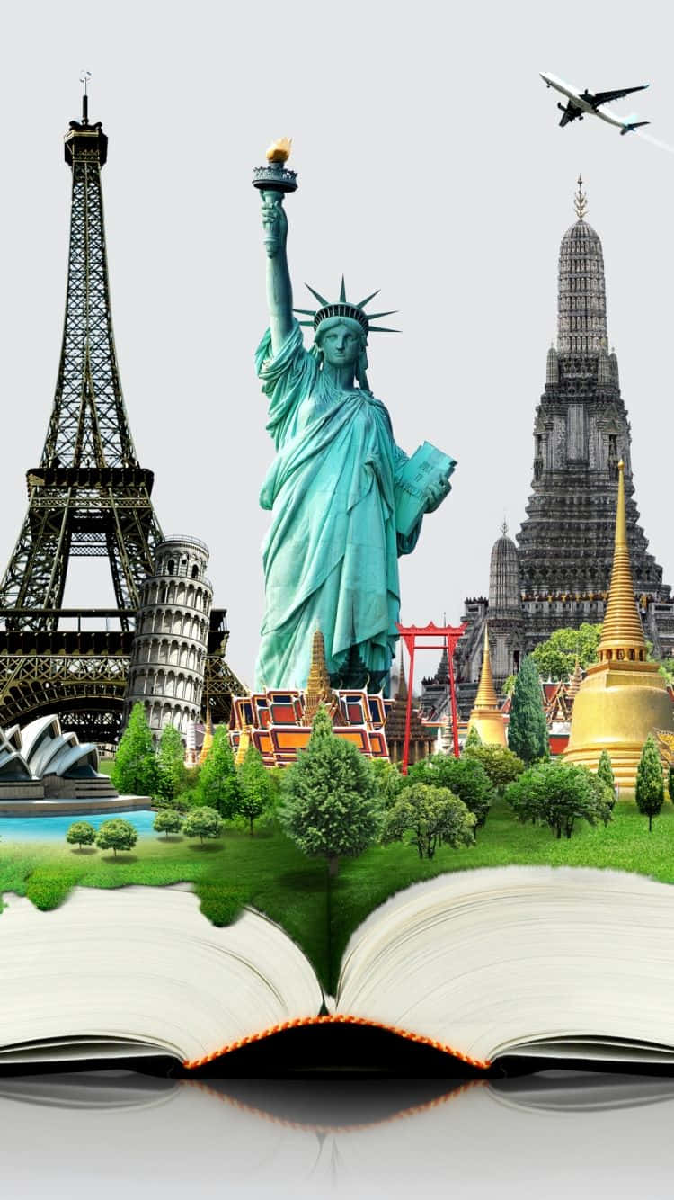 旅行 iPhone 国際観光地 壁紙
