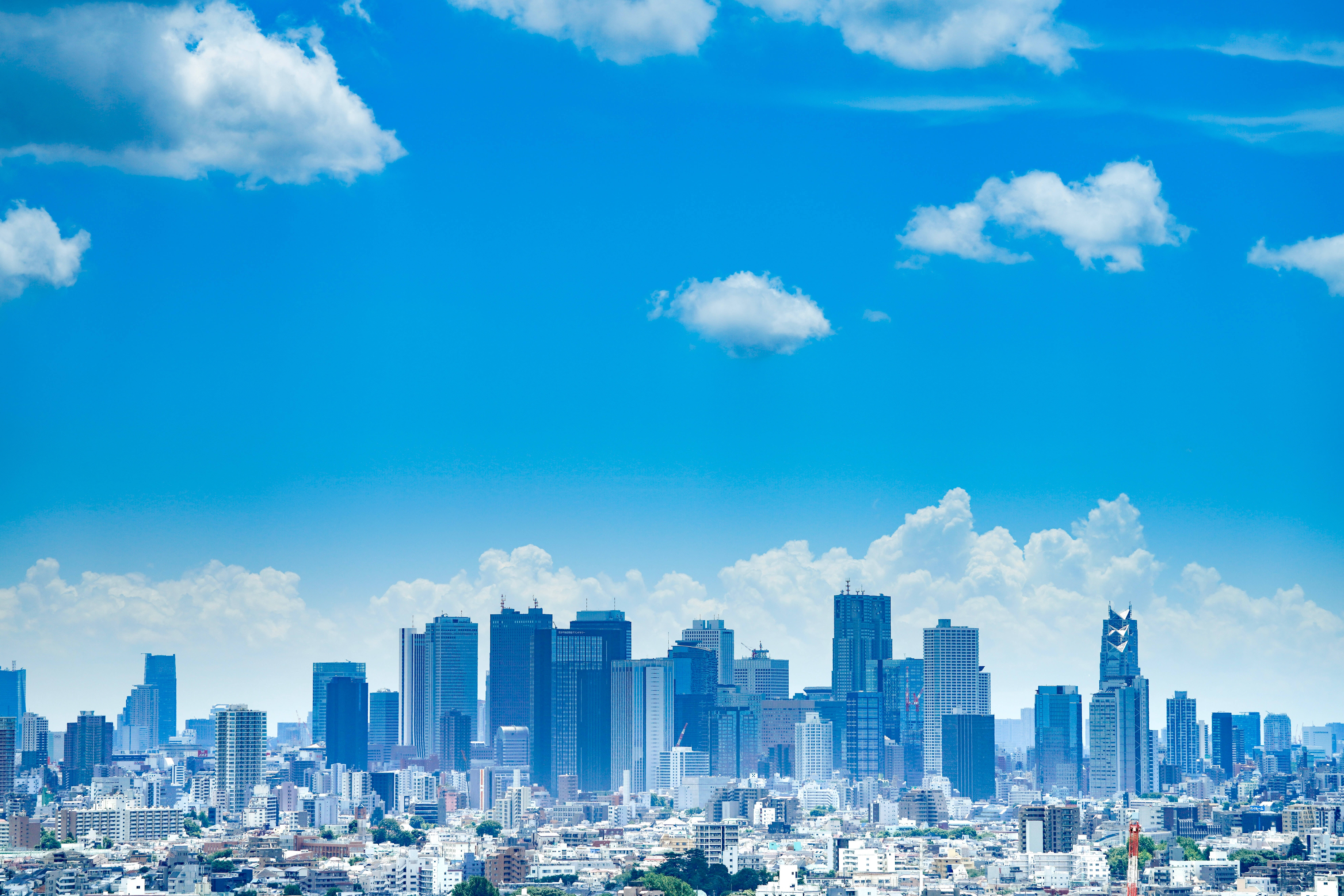 日本のHD東京ブルースカイライン 壁紙