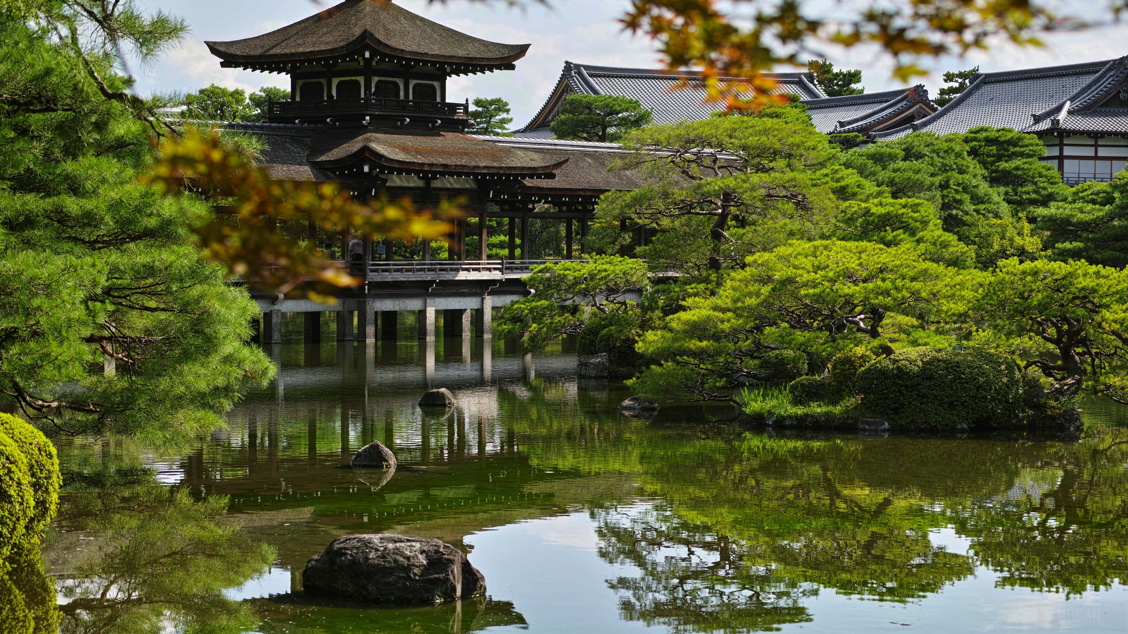 日本の夕暮れの美しさ 壁紙